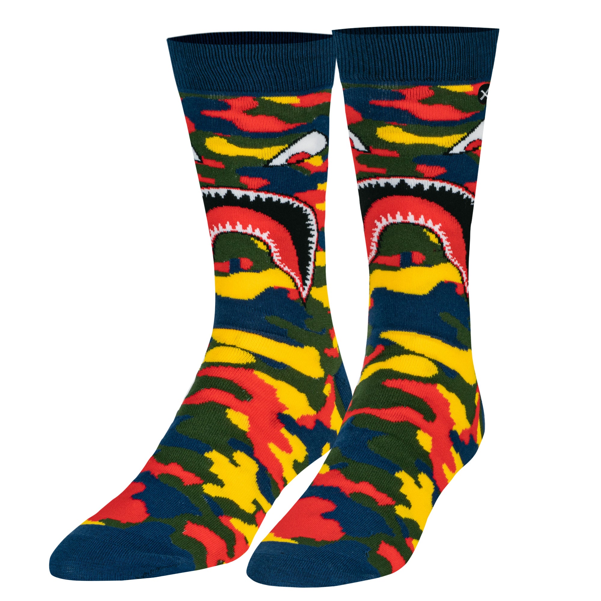 Warplane Rugby Camo Men's Crew Socks