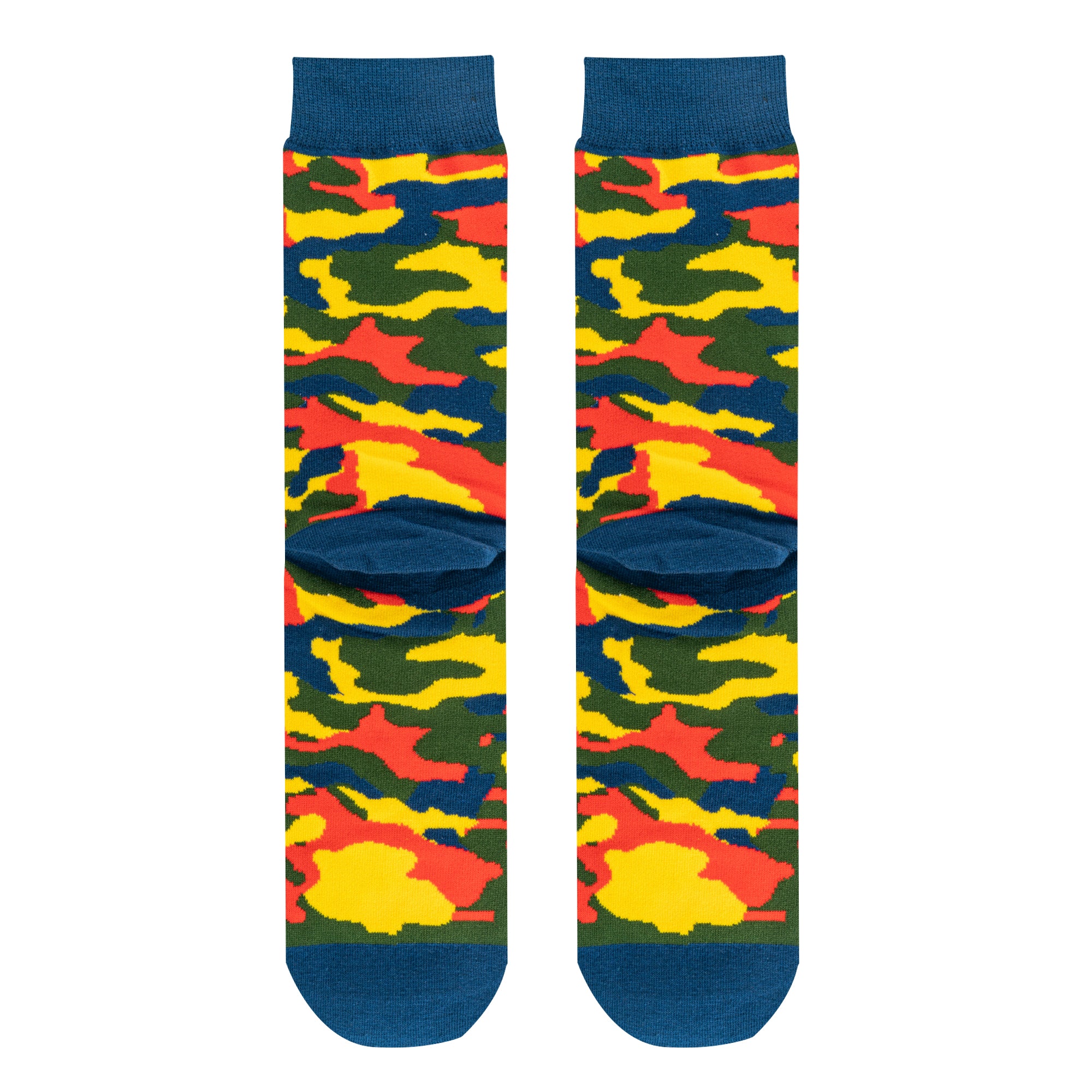 Warplane Rugby Camo Men's Crew Socks
