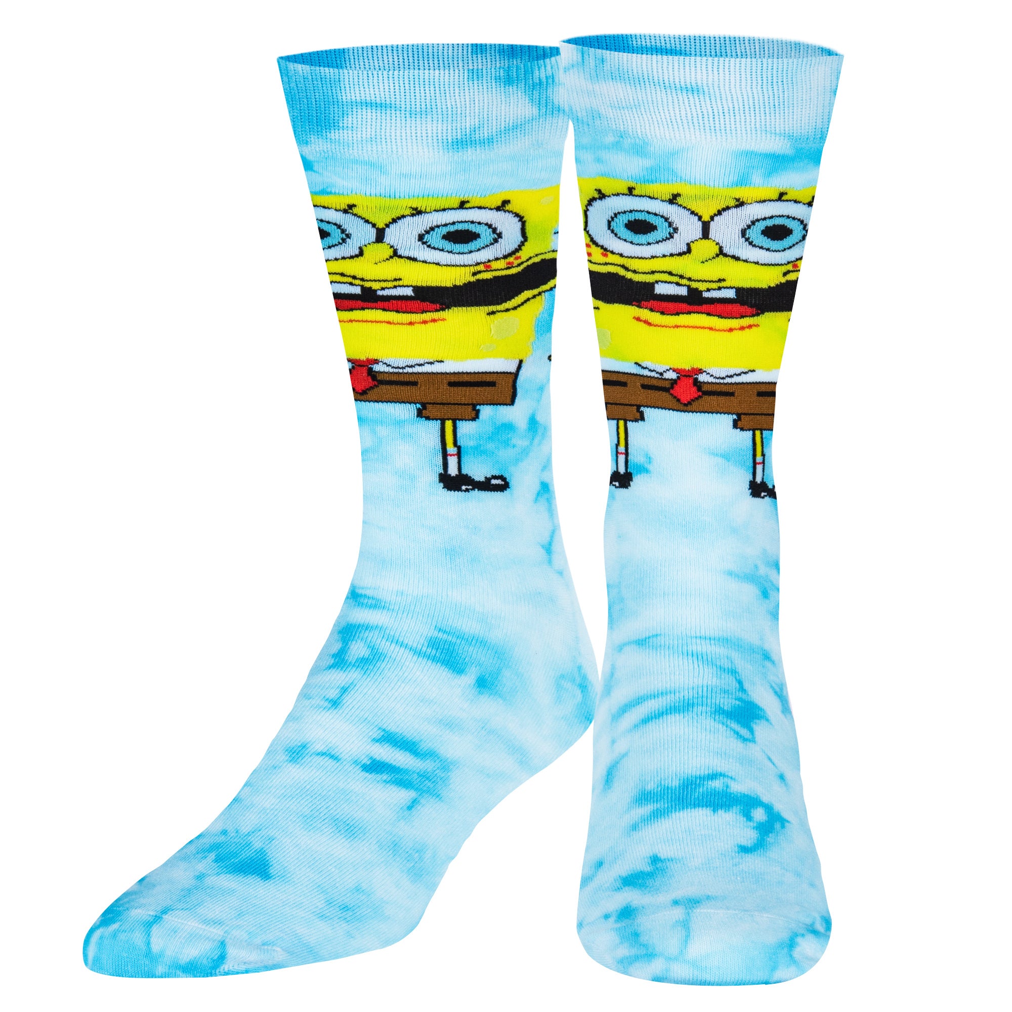Wavy Bob Tie Dyed Men's Crew Socks