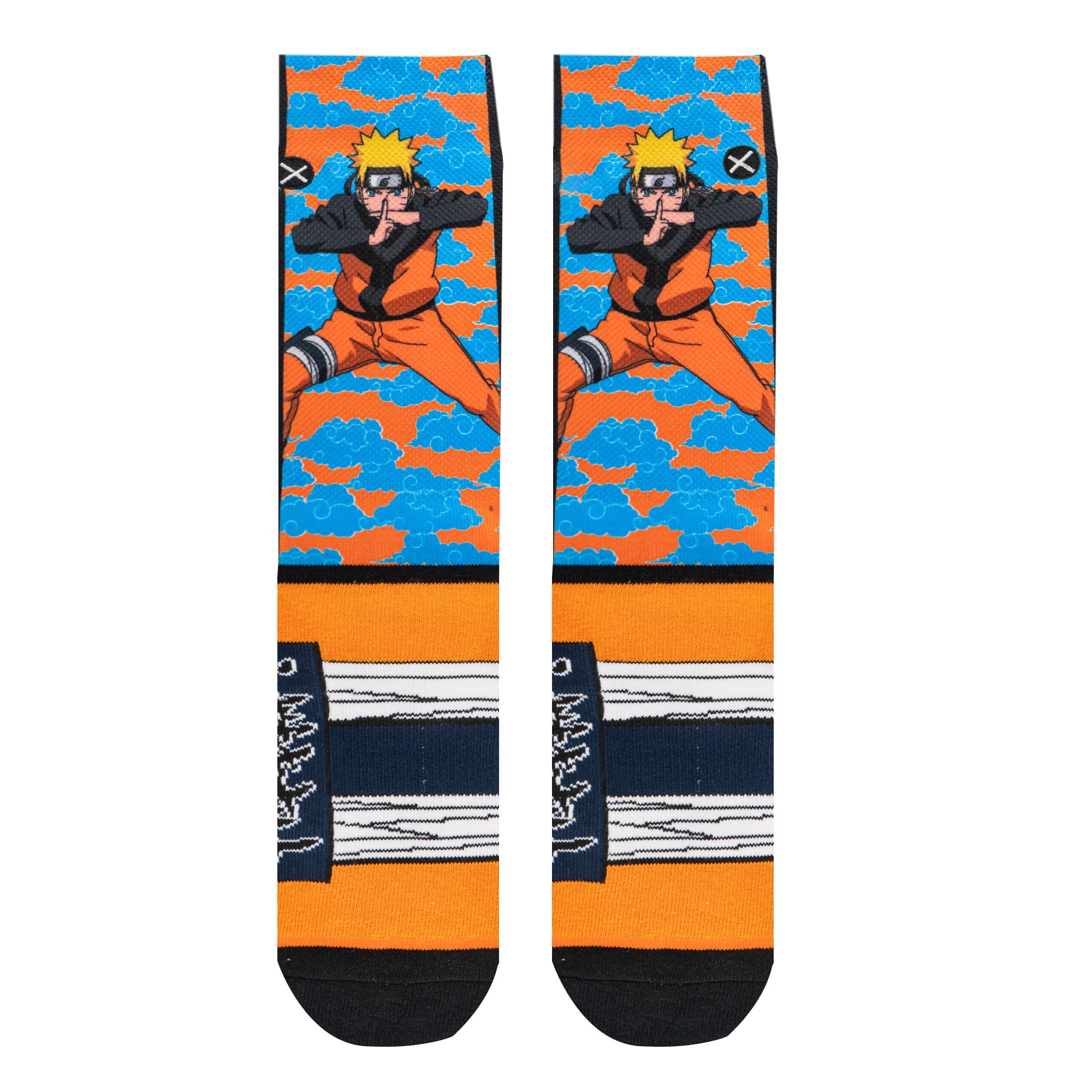 Naruto Hand Seal Men's Crew Socks