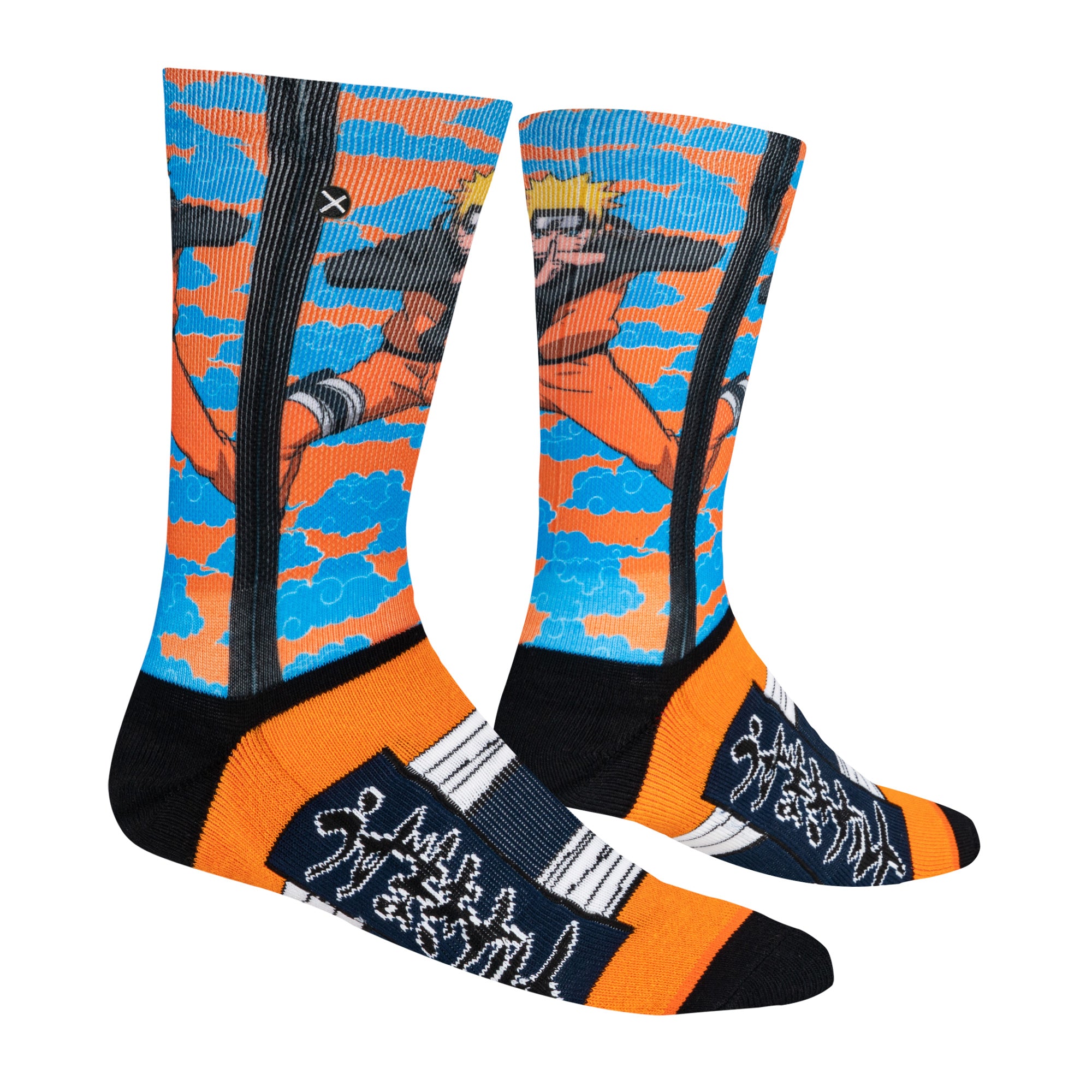 Naruto Hand Seal Men's Crew Socks