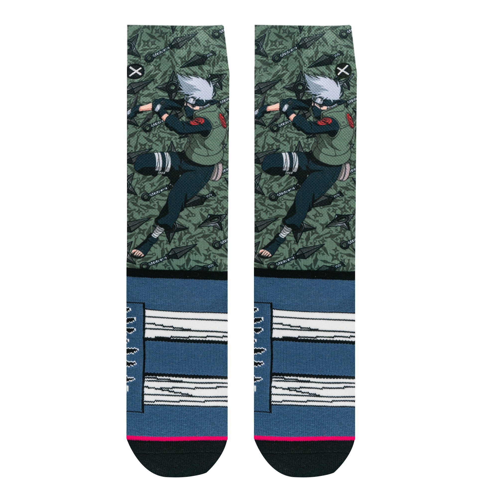 Kakashi Kunais Men's Crew Socks