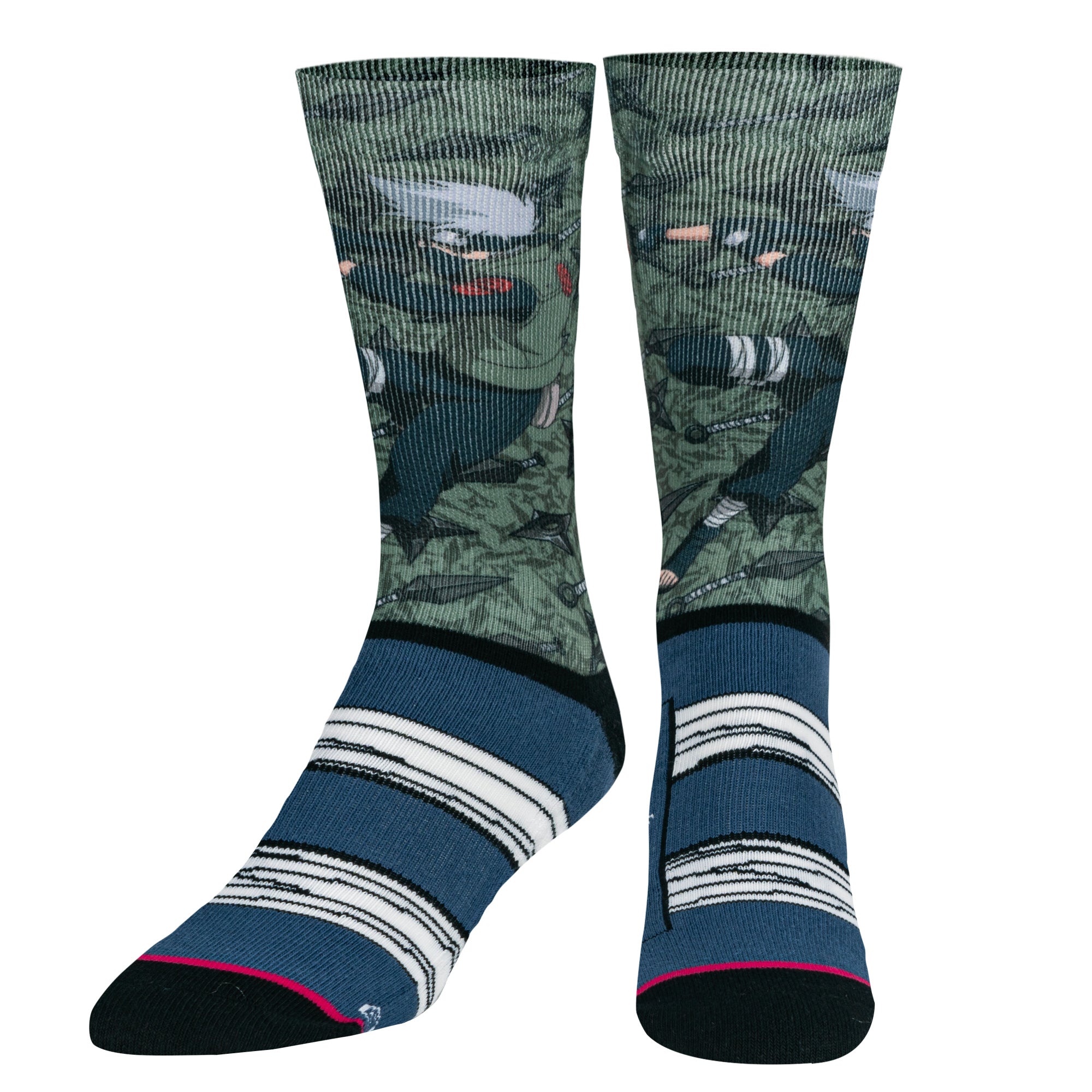 Kakashi Kunais Men's Crew Socks