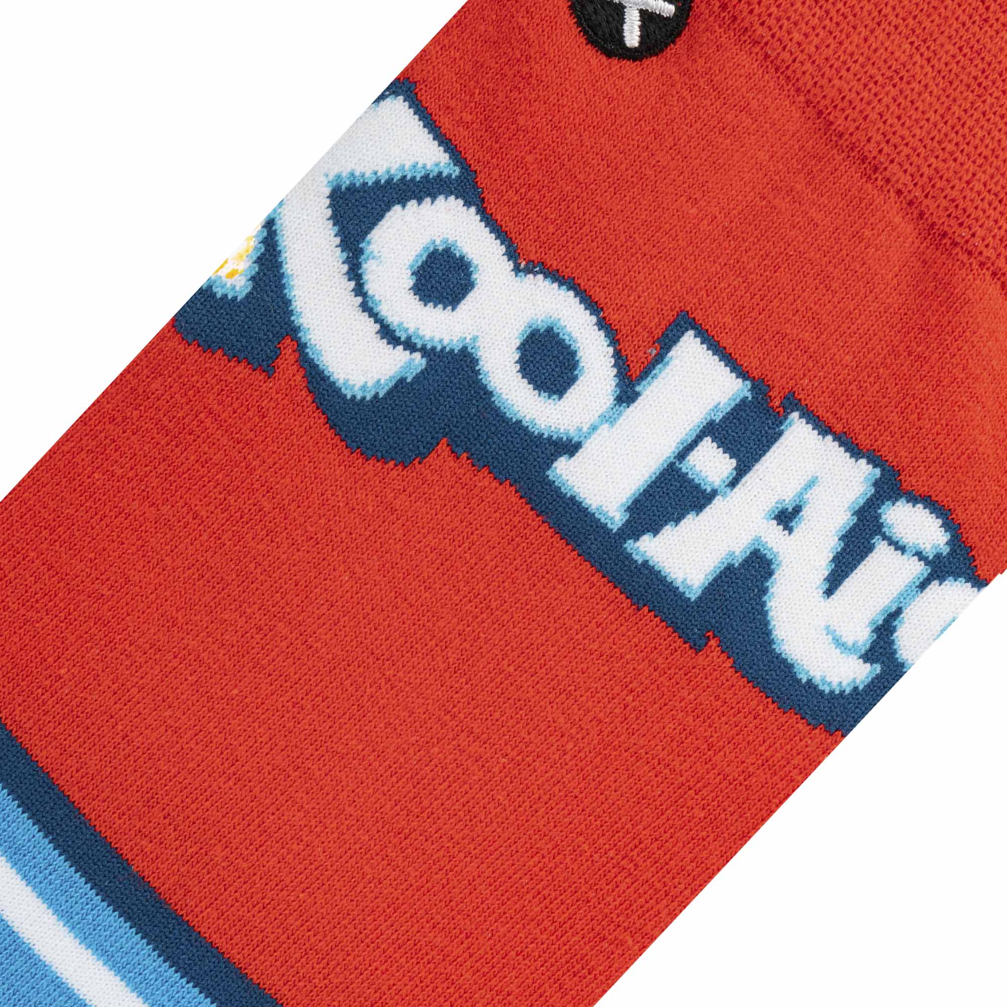 Kool-Aid Half Stripe Men's Crew Socks