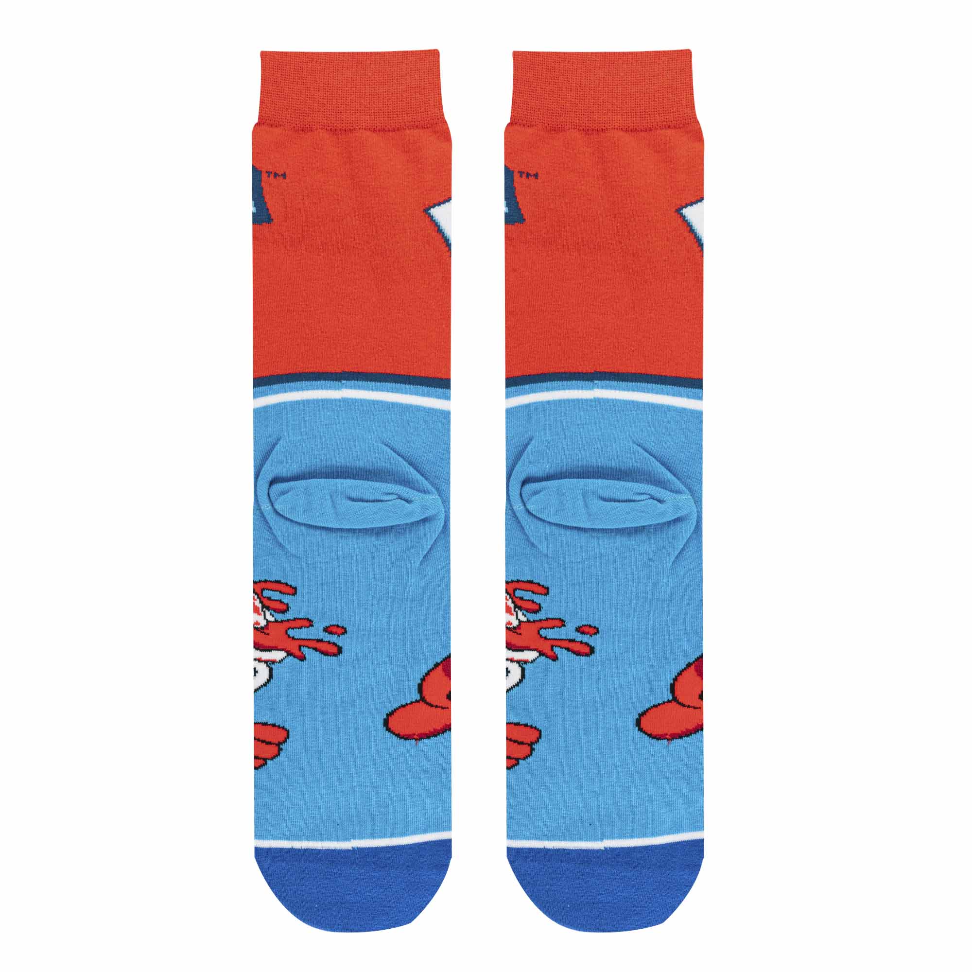 Kool-Aid Half Stripe Men's Crew Socks