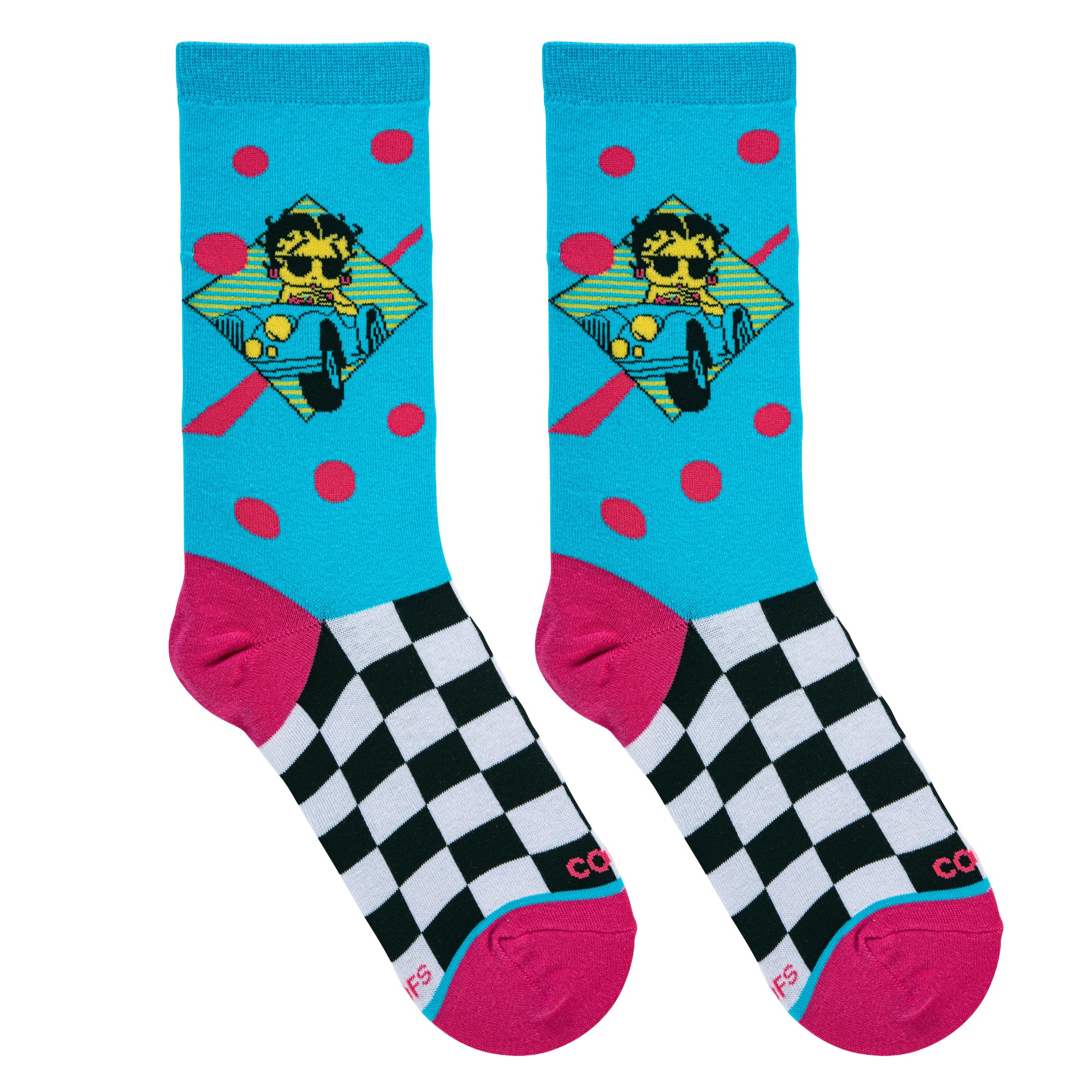 Betty Boop New Wave Women's Crew Socks