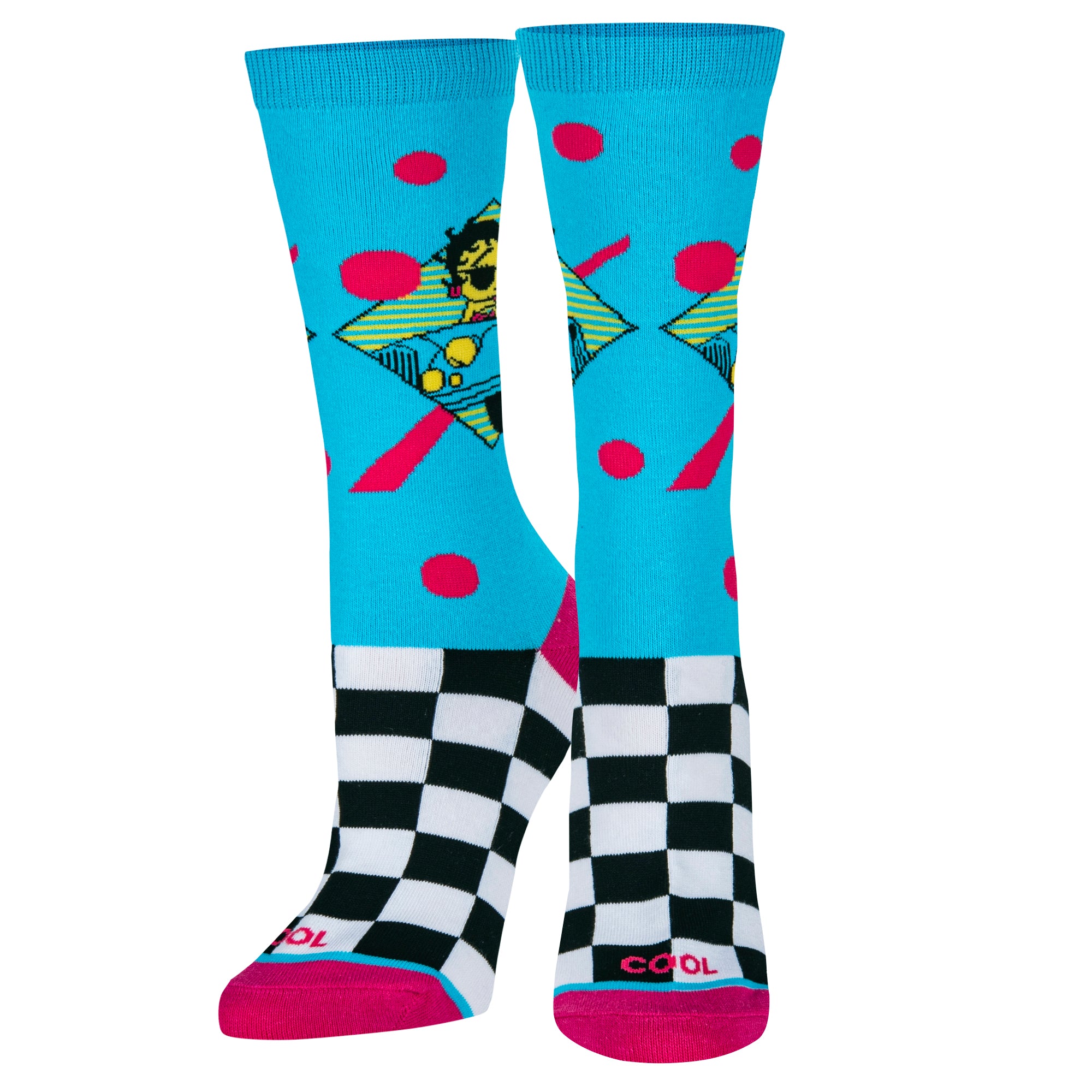 Betty Boop New Wave Women's Crew Socks