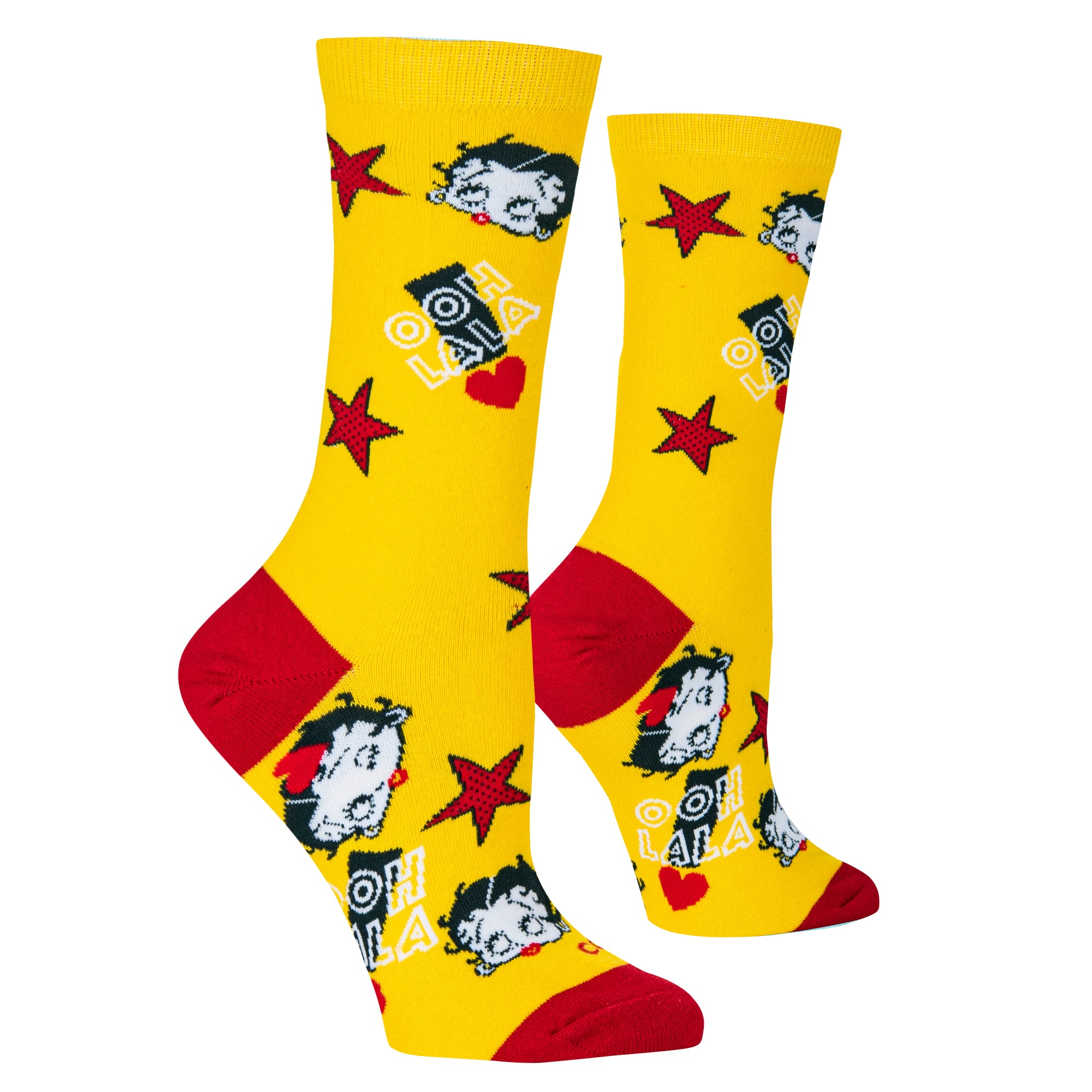Betty Boop Oh La La Women's Crew Socks