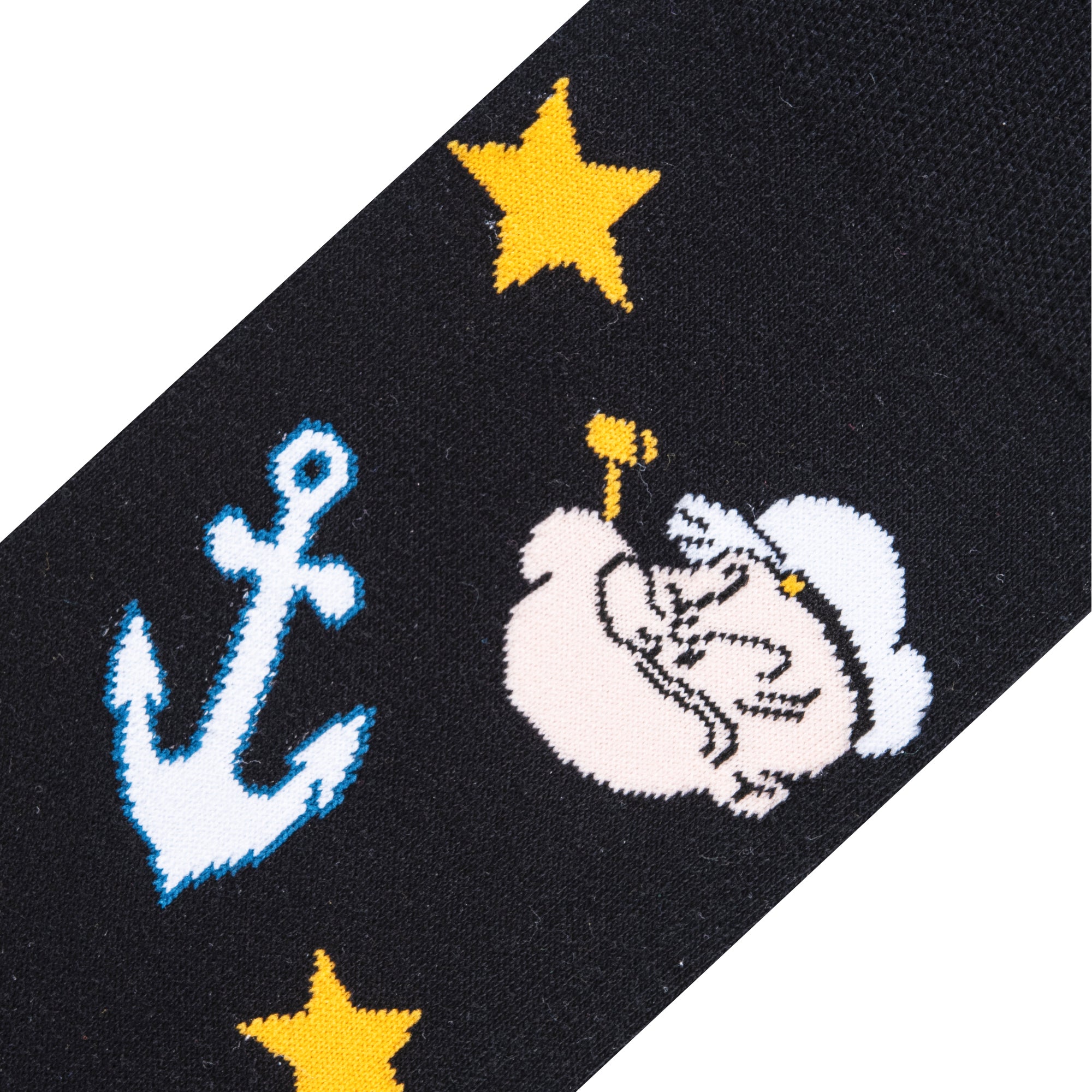 Popeye Anchor Toss Men's Crew Socks