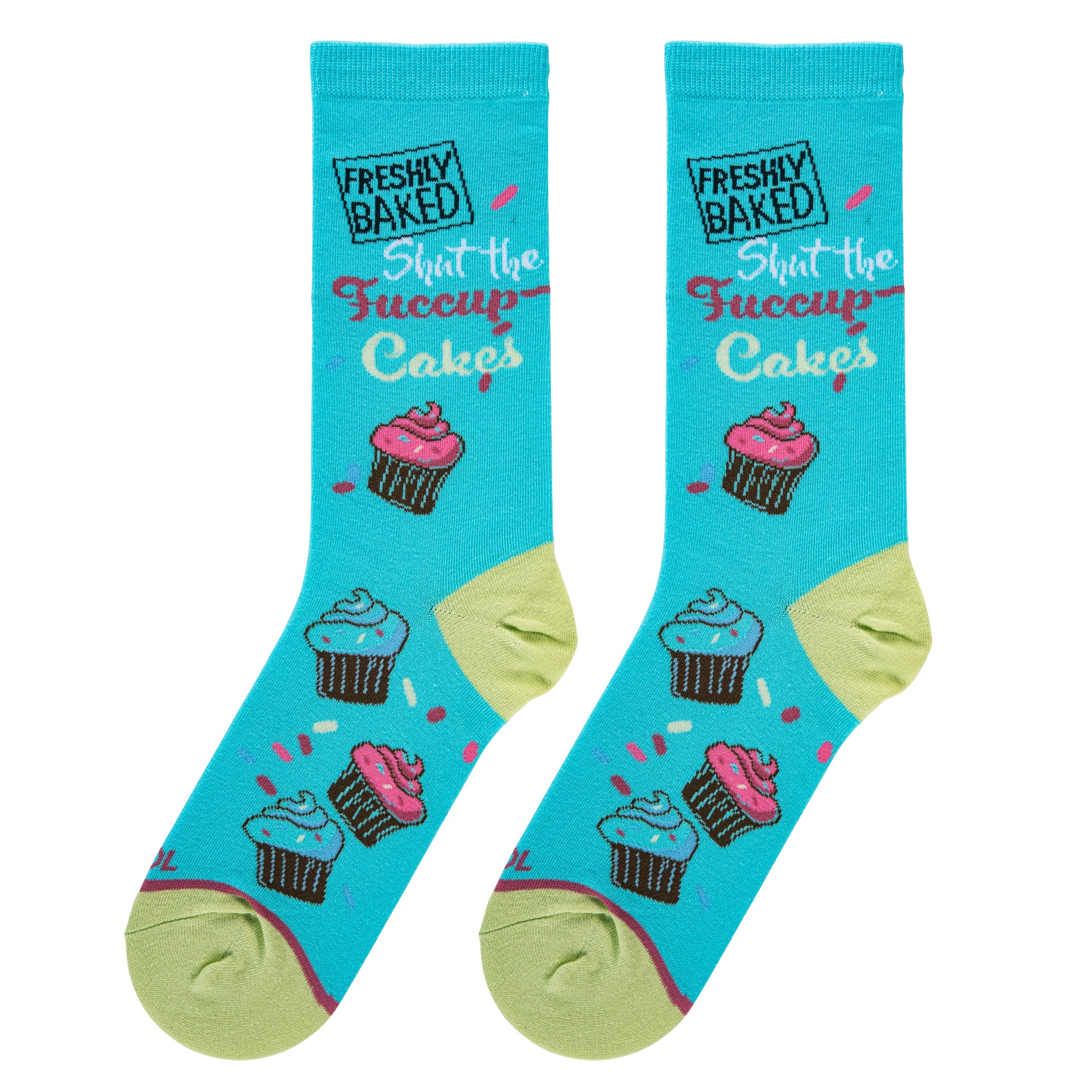 Shut The Fuccupcakes Women's Crew Socks