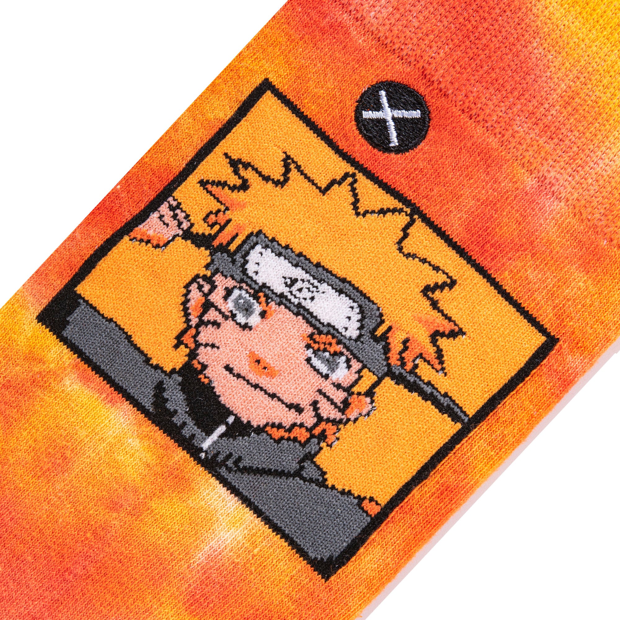 Naruto Tie Dye Men's Crew Socks