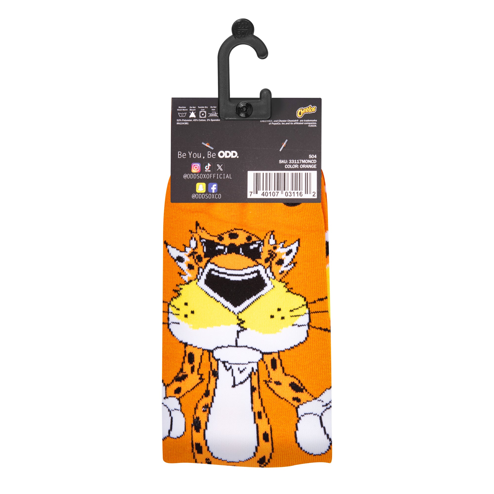 Cheetos Split Men's Crew Socks