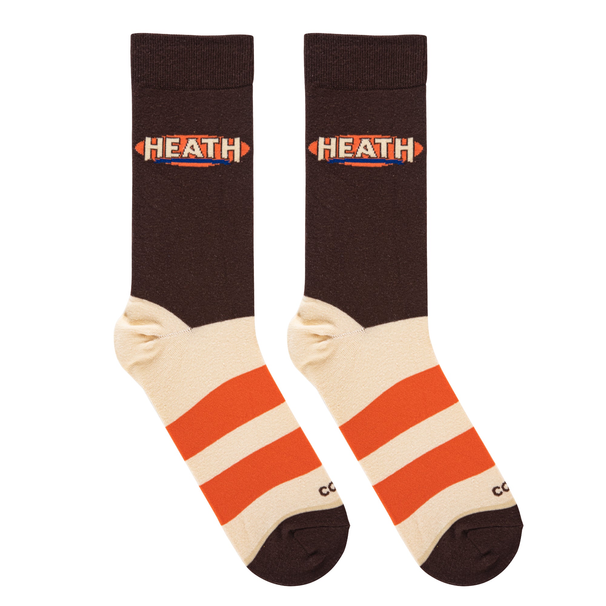 Heath Stripes Men's Crew Socks