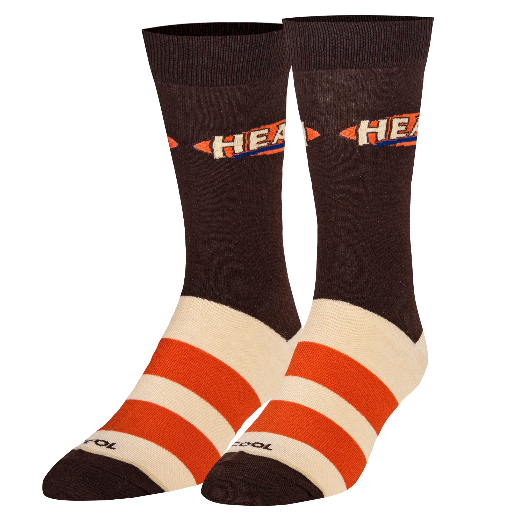 Heath Stripes Men's Crew Socks