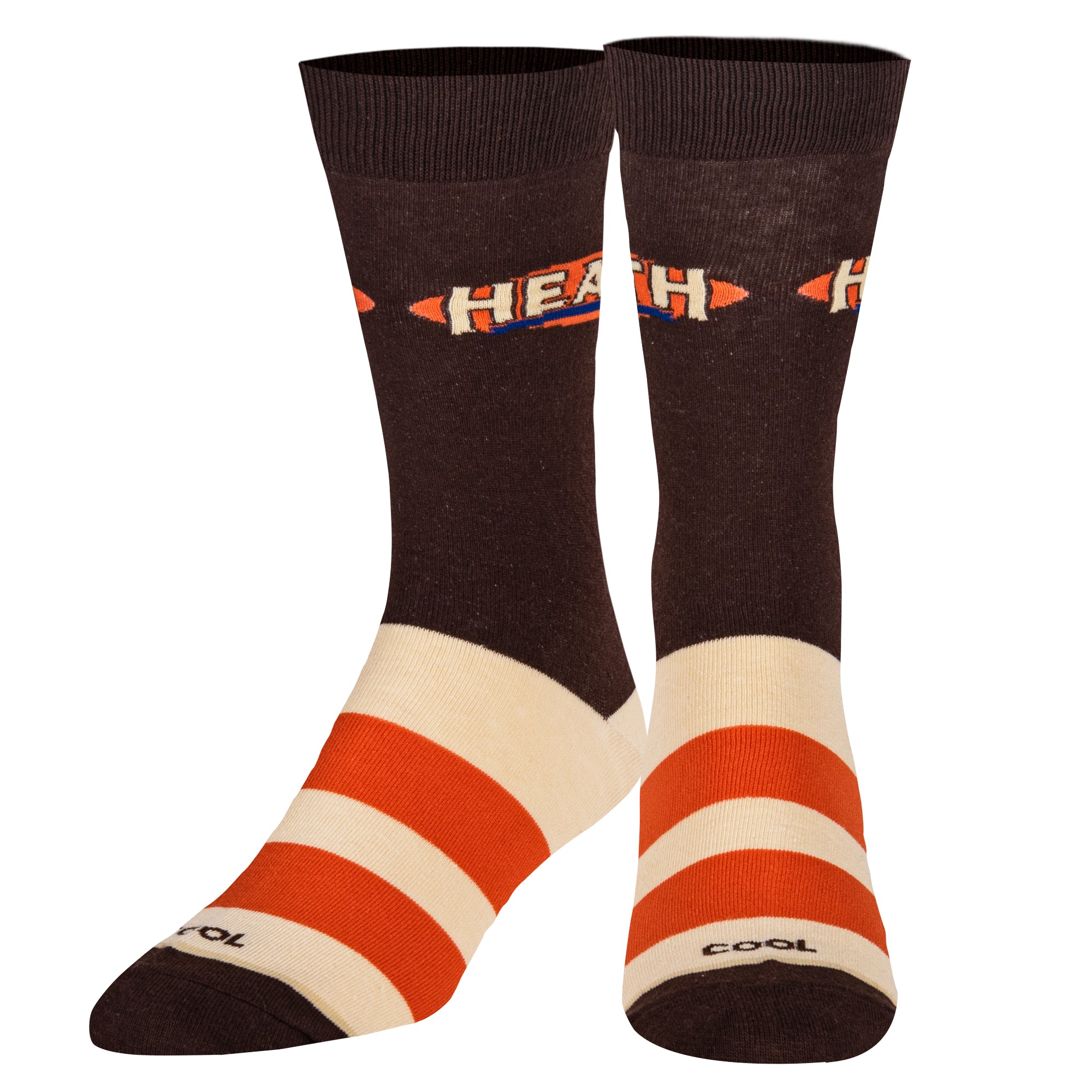 Heath Stripes Men's Crew Socks