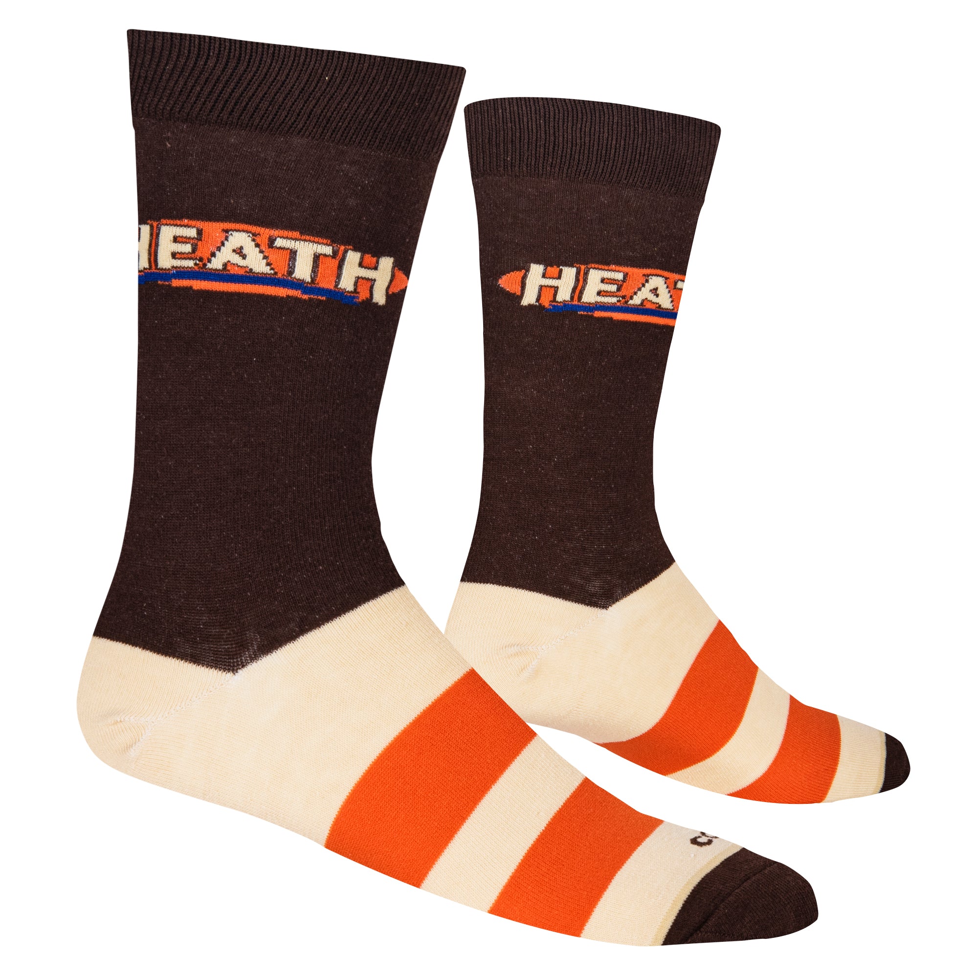 Heath Stripes Men's Crew Socks