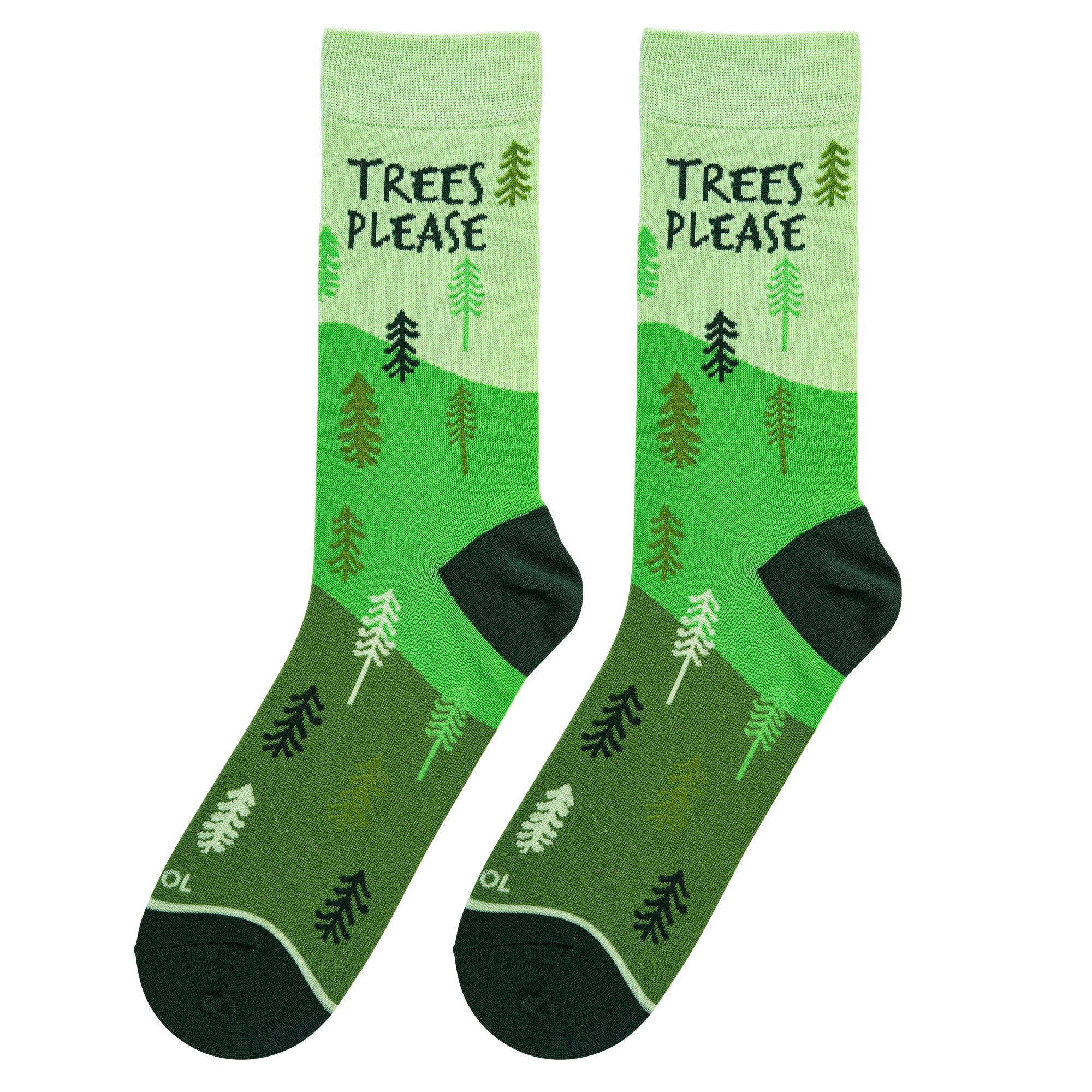 Trees Please Men's Crew Socks