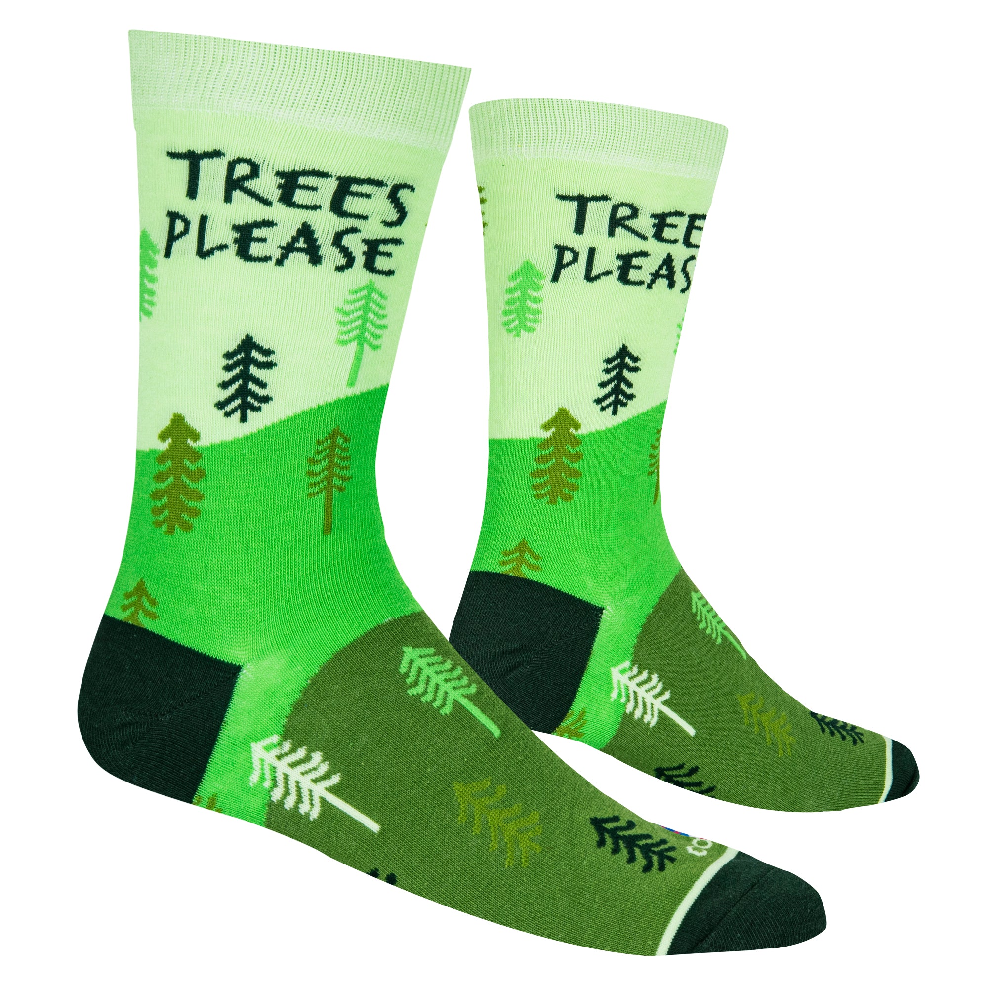Trees Please Men's Crew Socks