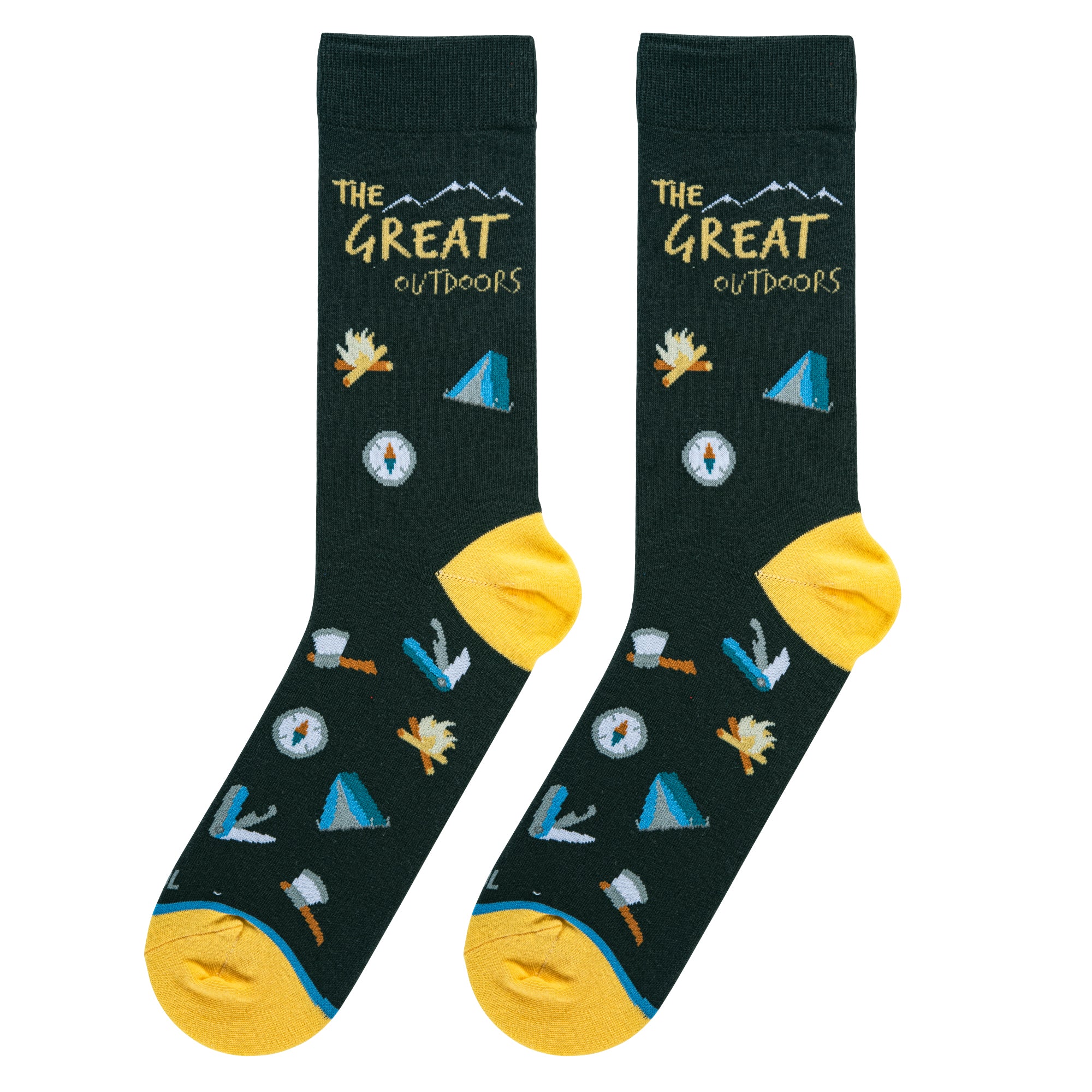 The Great Outdoors Men's Crew Socks