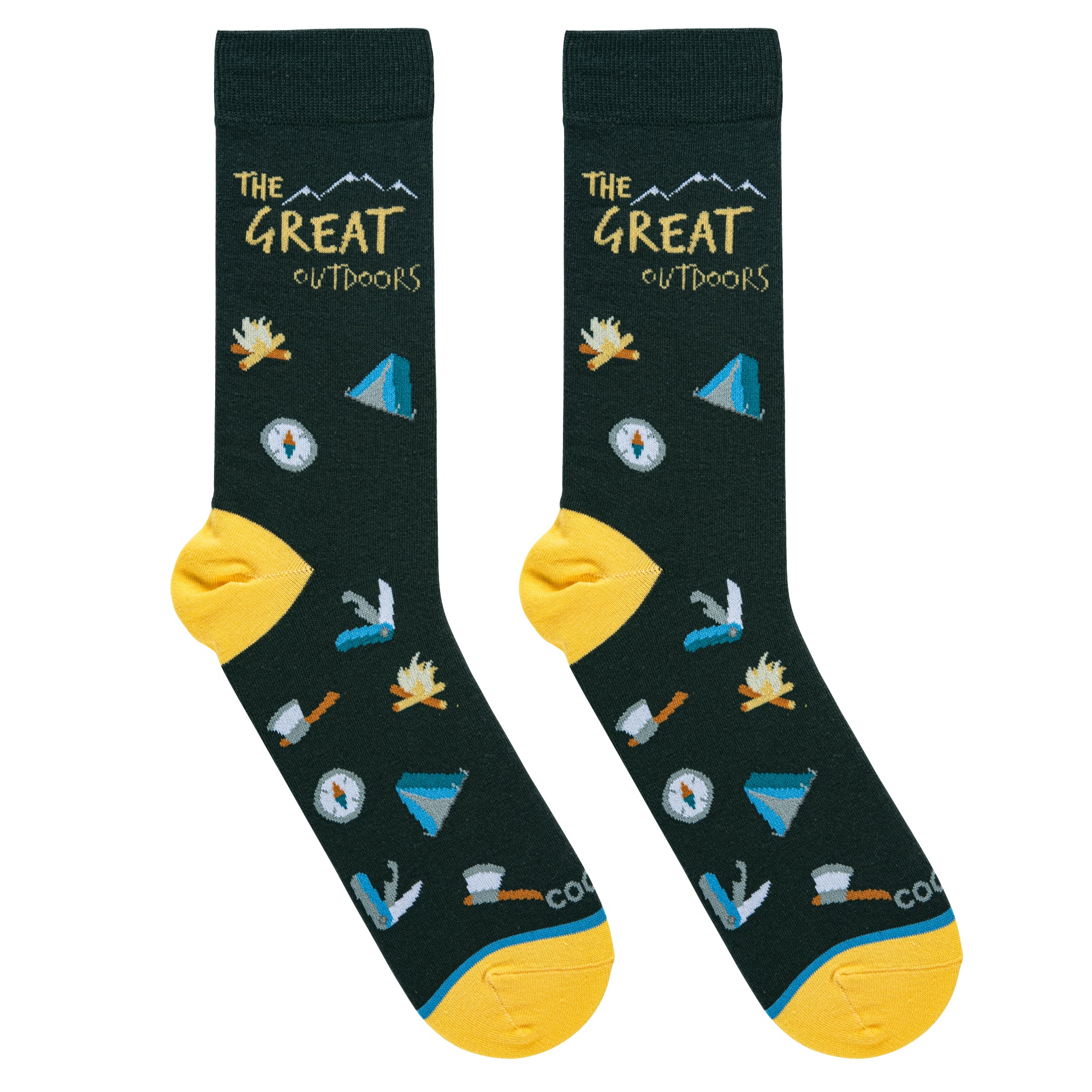 The Great Outdoors Men's Crew Socks