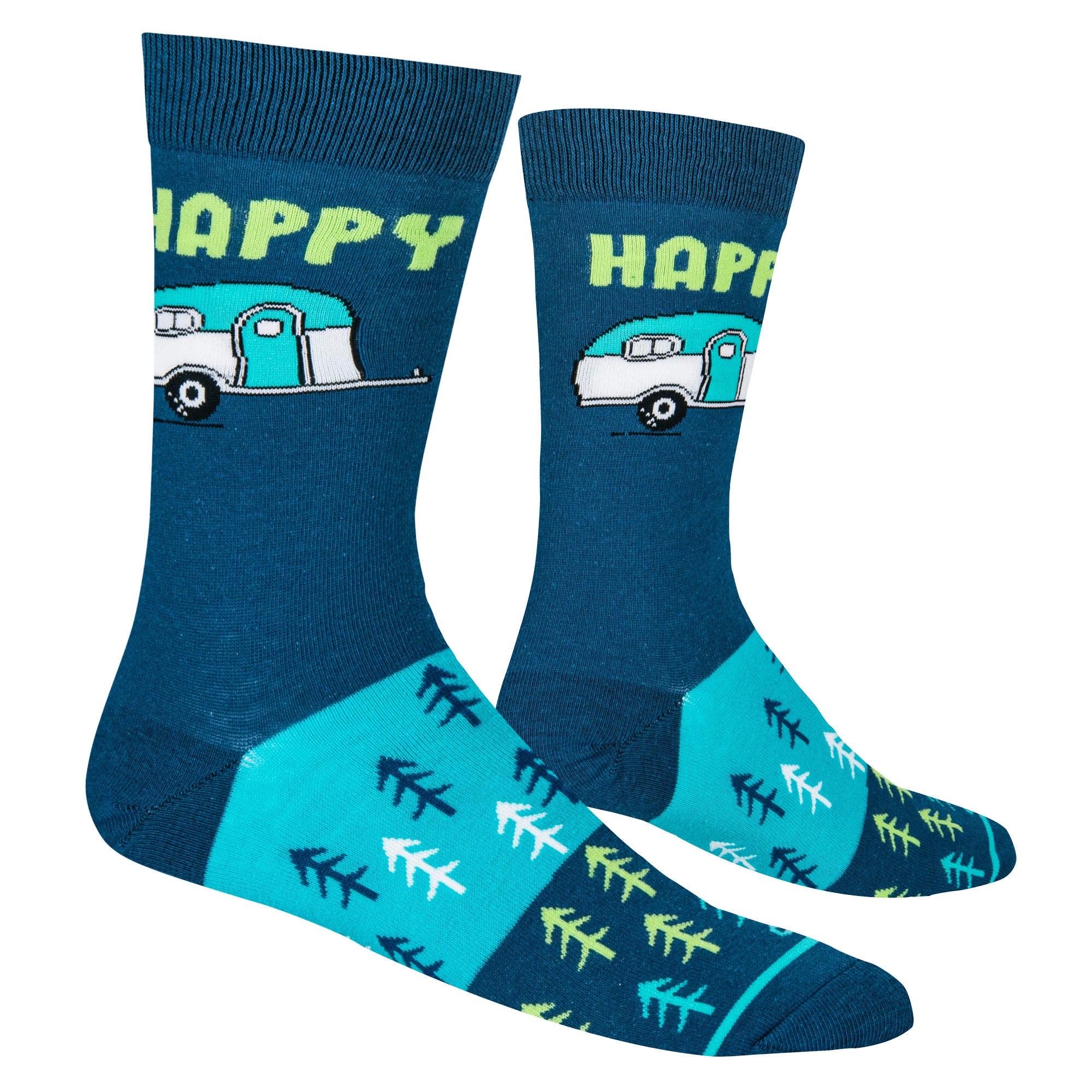 Happy Camper Men's Crew Socks