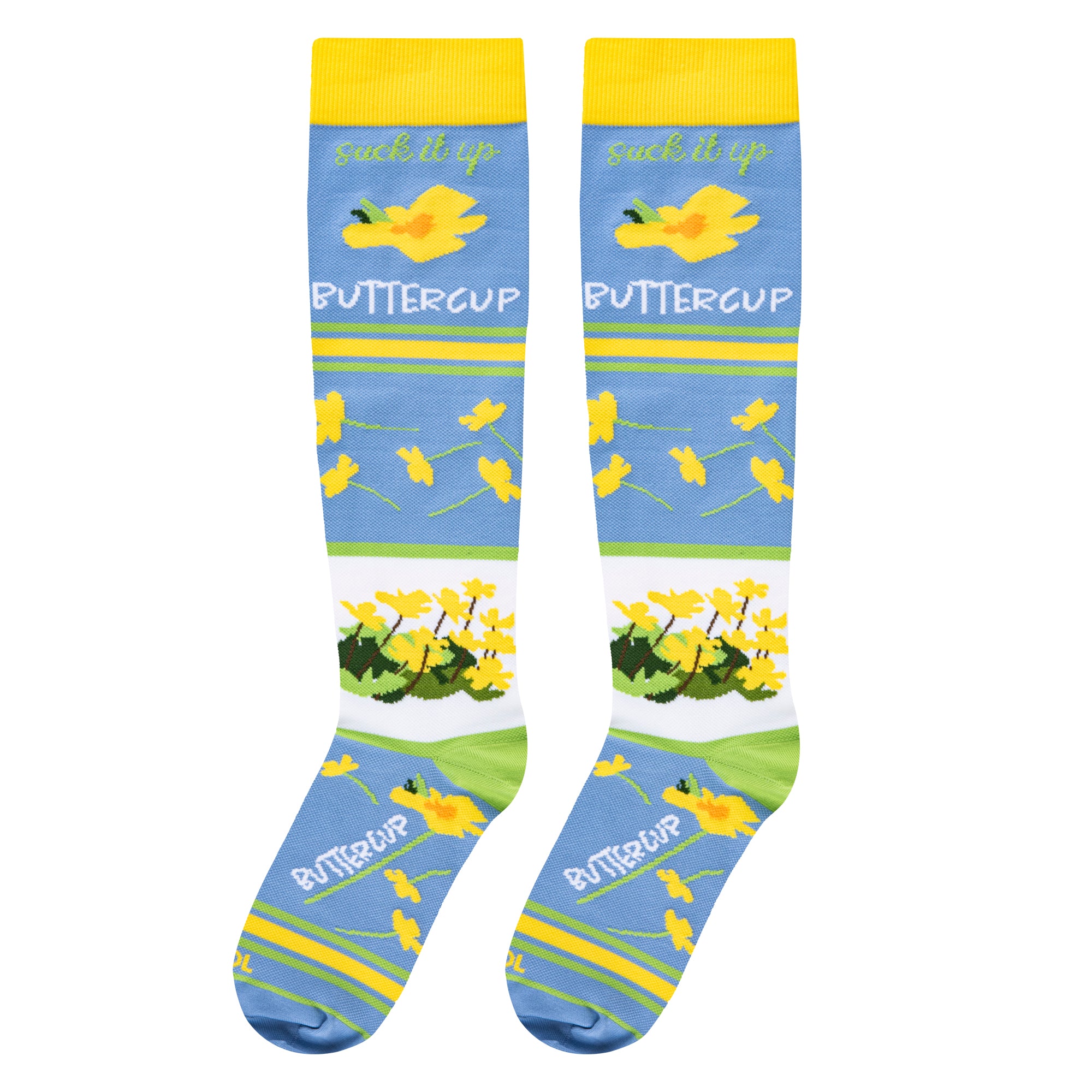 Suck It Up Buttercup Compression Socks