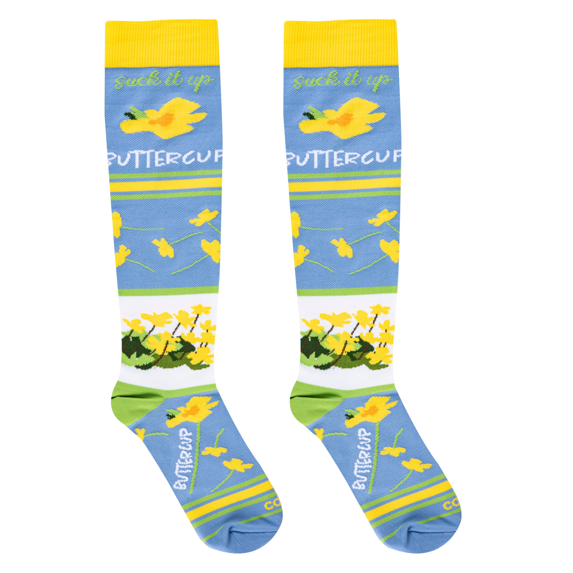 Suck It Up Buttercup Compression Socks
