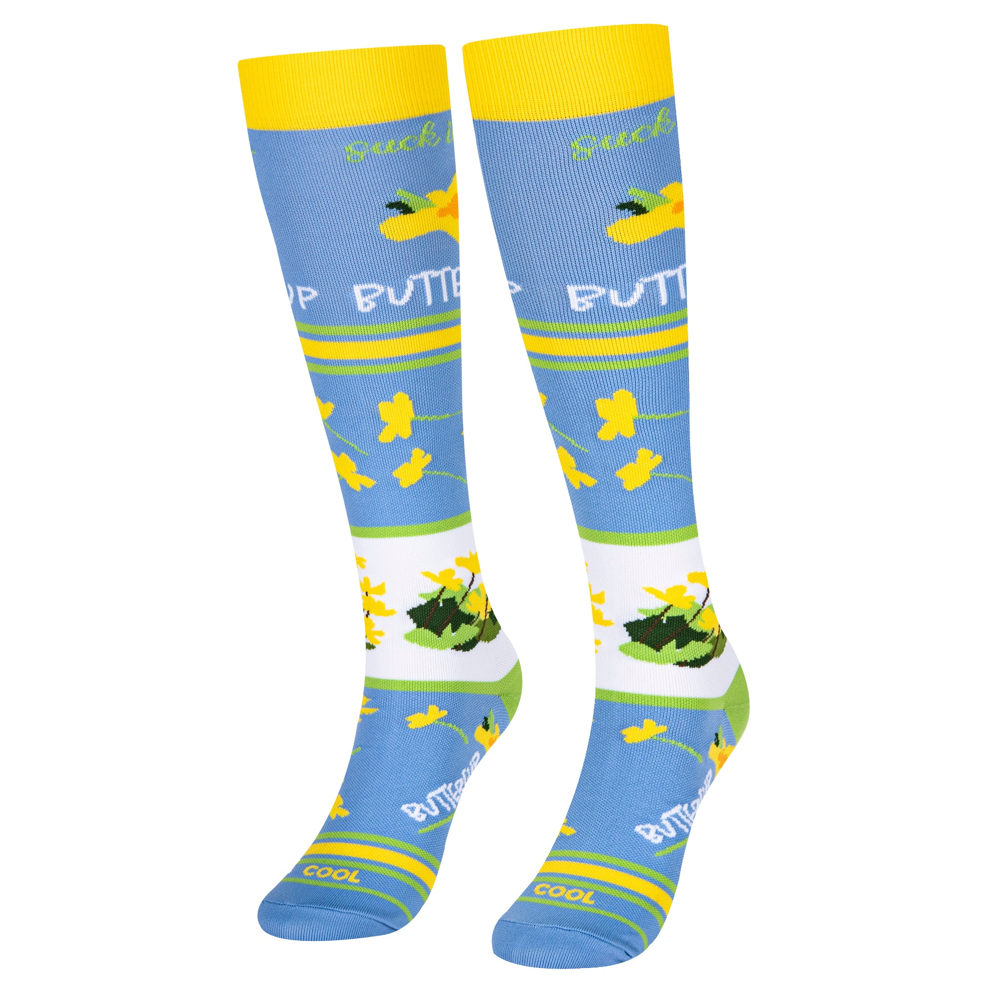 Suck It Up Buttercup Compression Socks