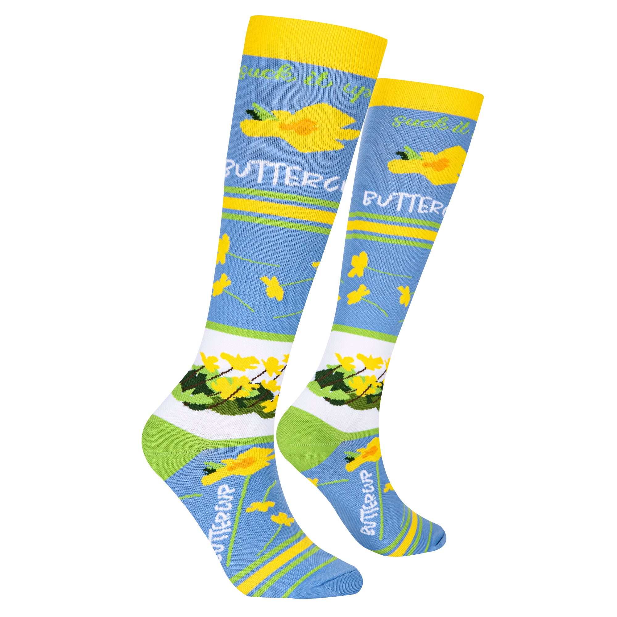 Suck It Up Buttercup Compression Socks