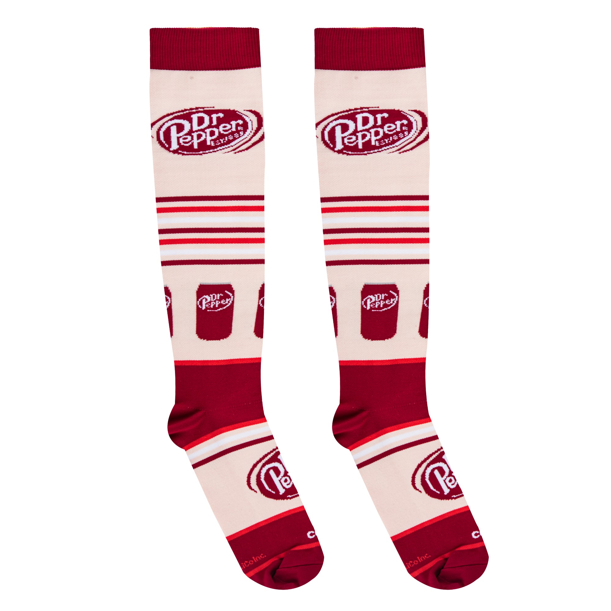 Dr Pepper Compression Socks