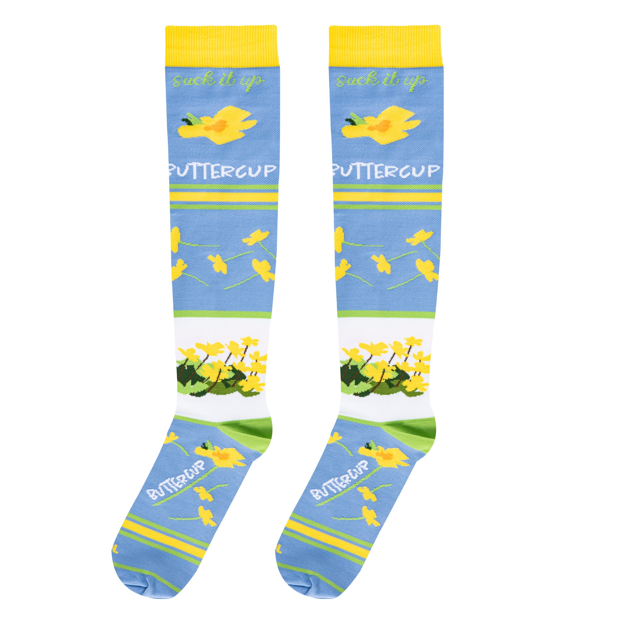 Suck It Up Buttercup Compression Socks