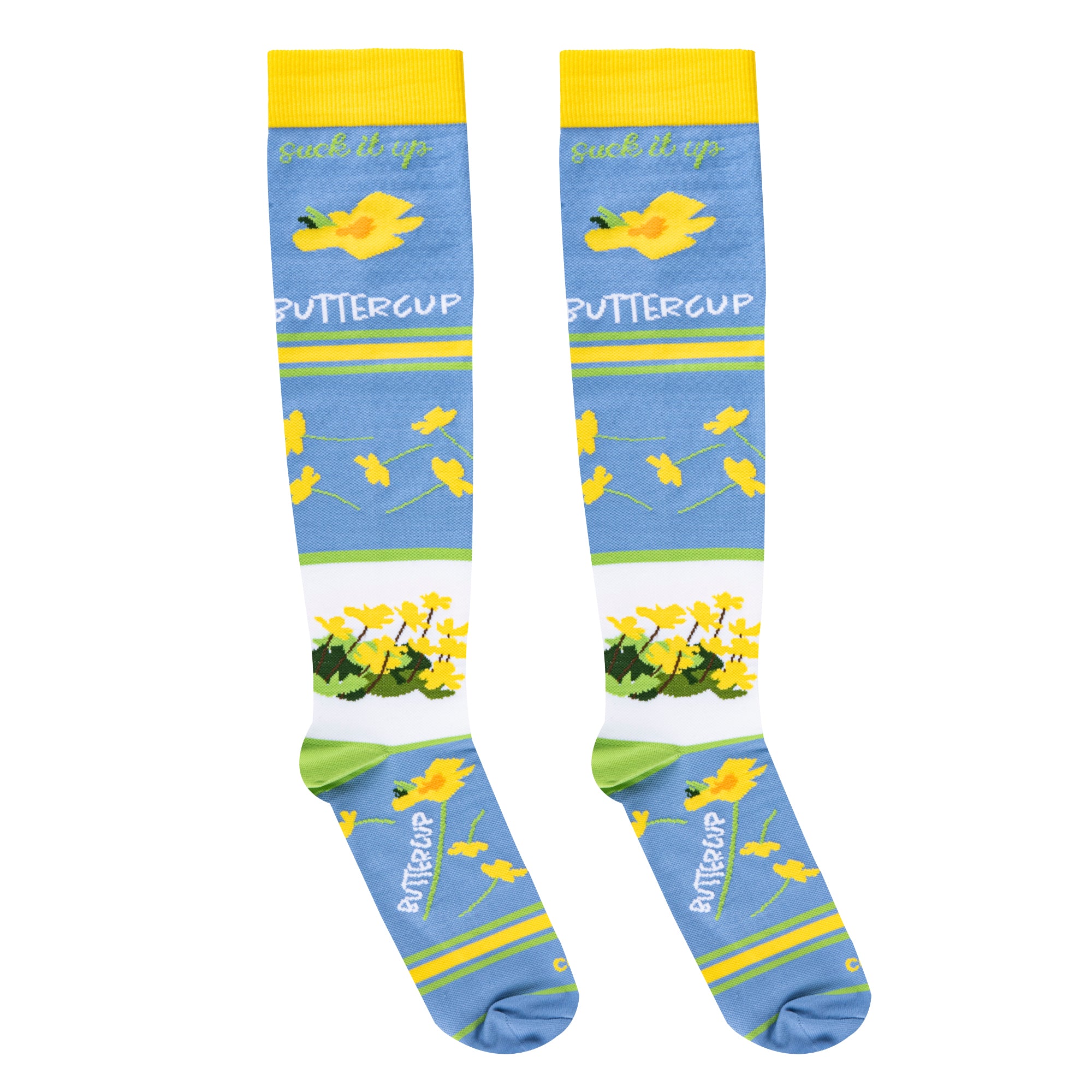 Suck It Up Buttercup Compression Socks