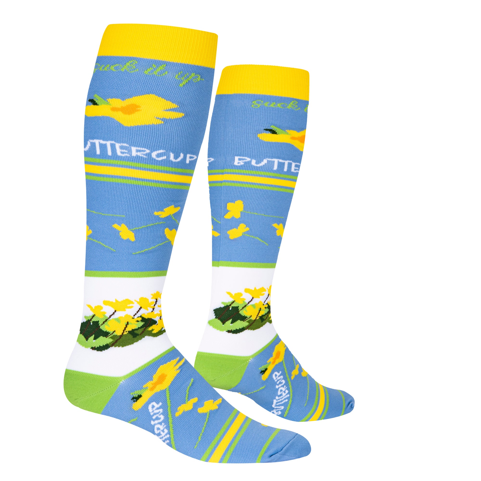 Suck It Up Buttercup Compression Socks