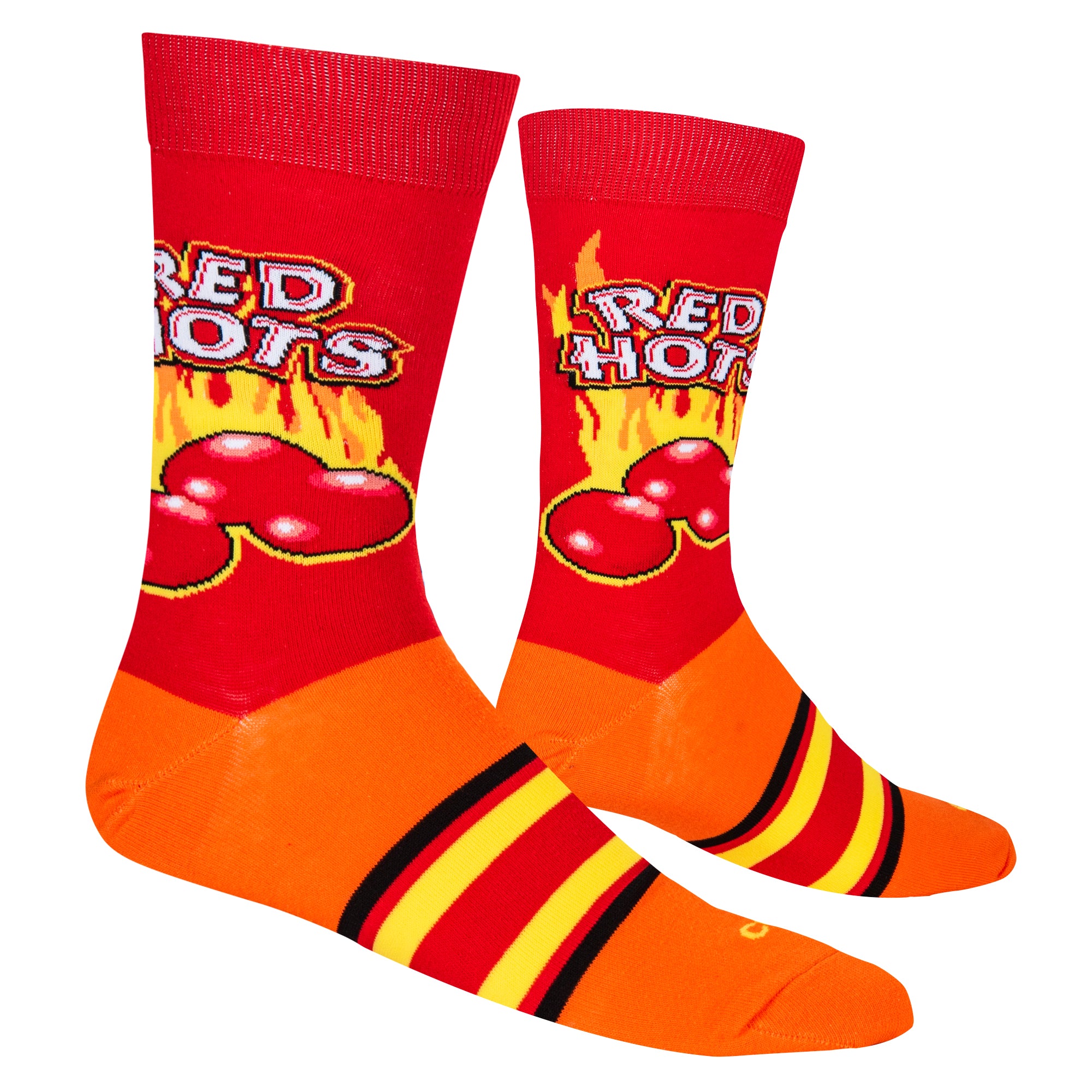 Red Hots Men's Crew Socks