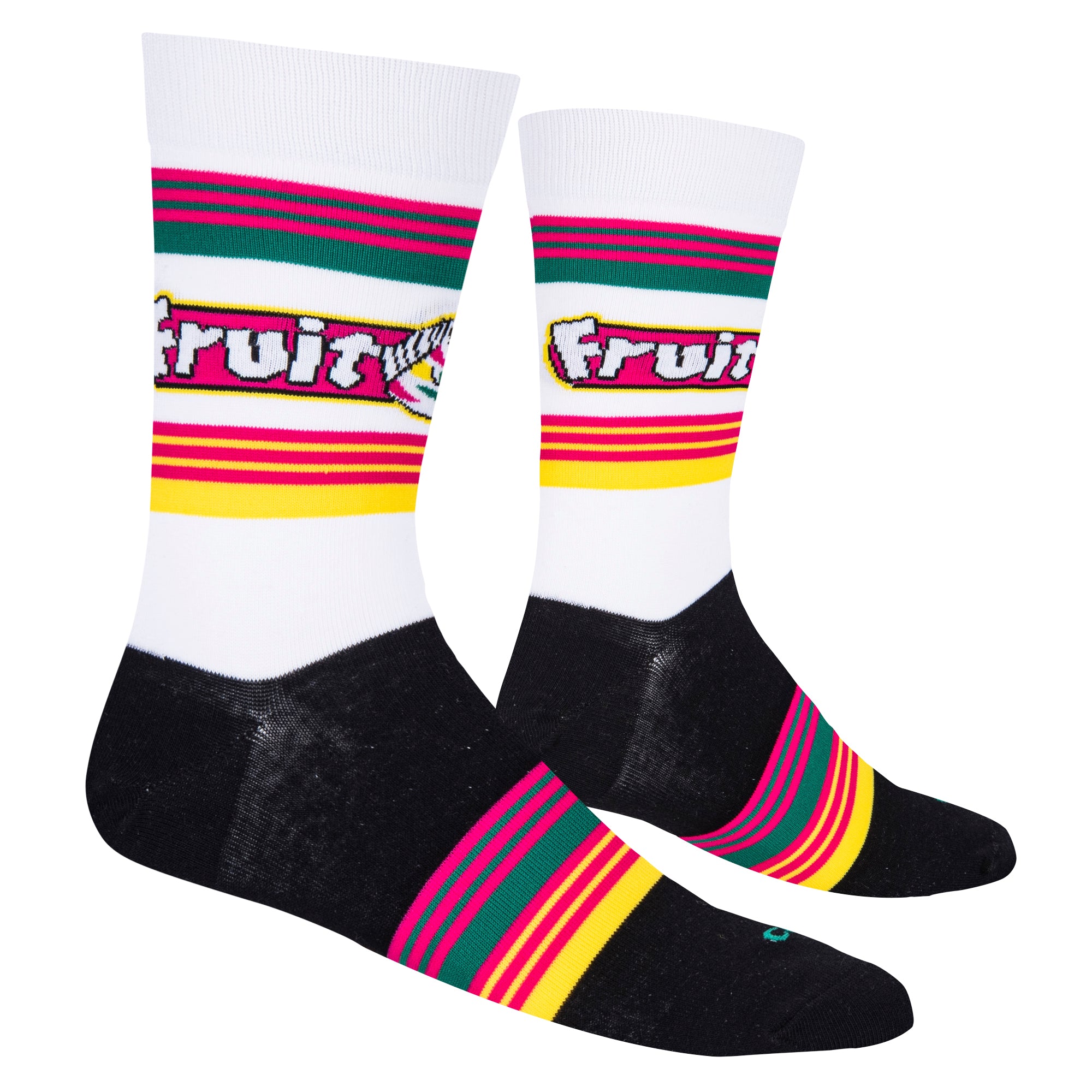 Fruit Stripes Men's Crew Socks