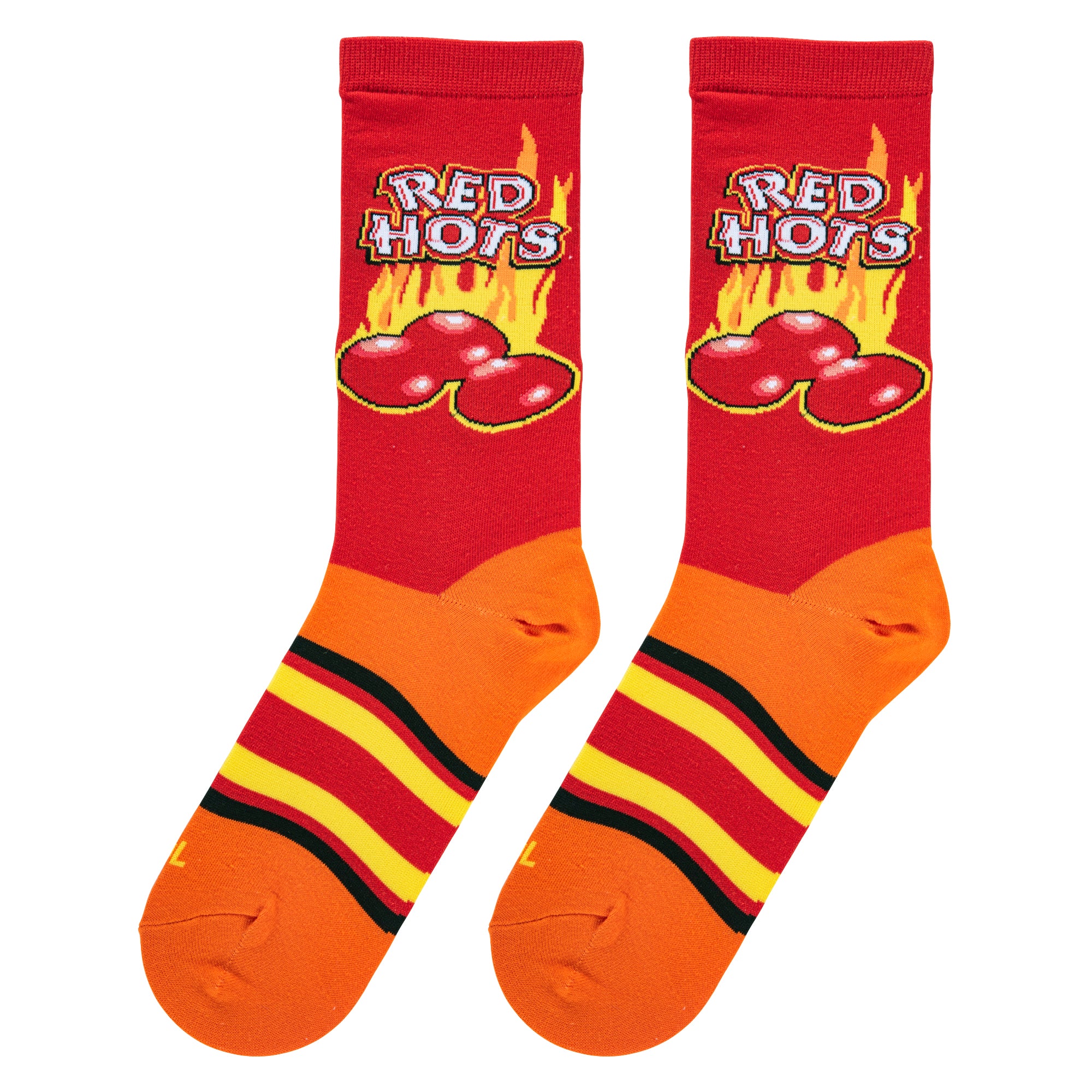 Red Hots Women's Crew Socks