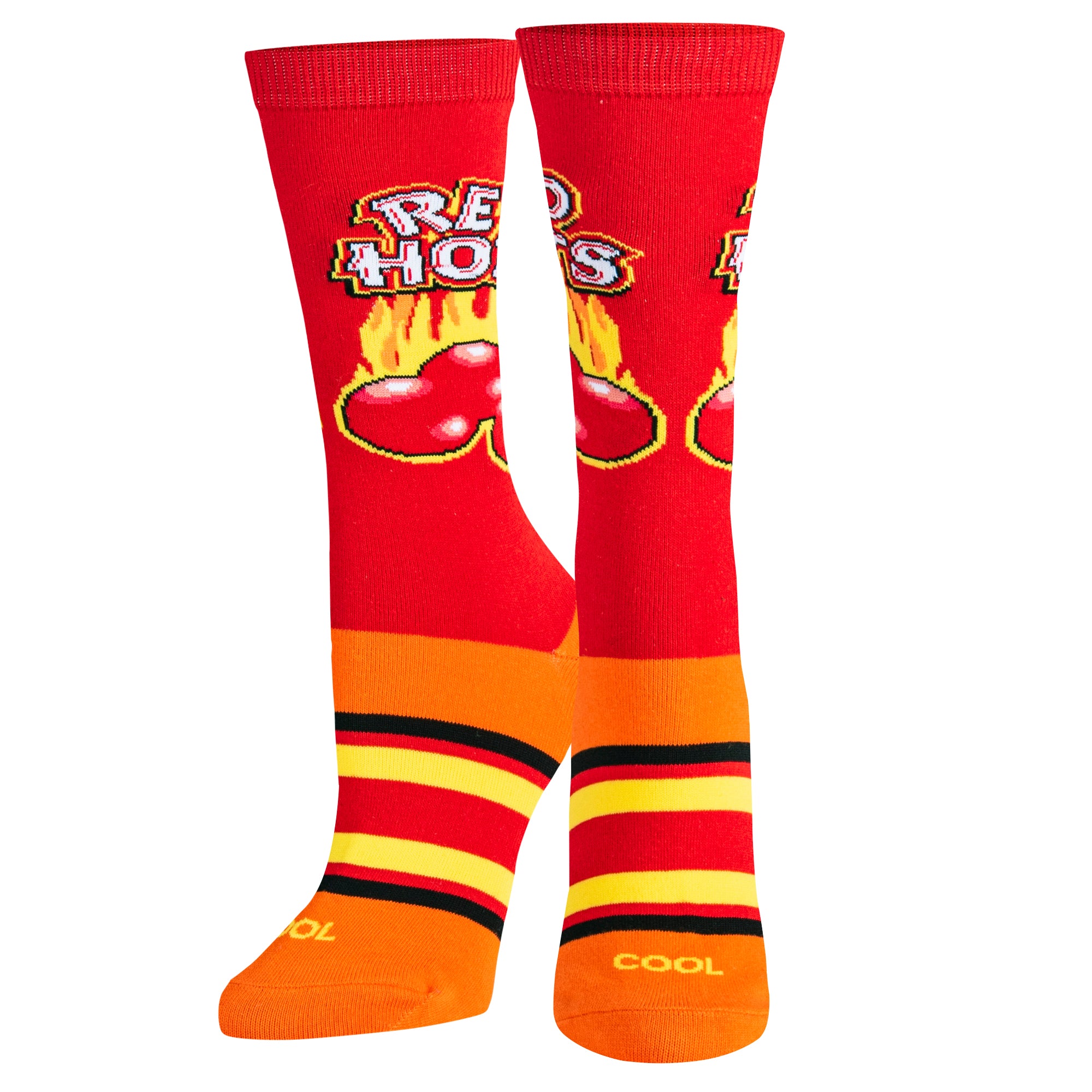 Red Hots Women's Crew Socks