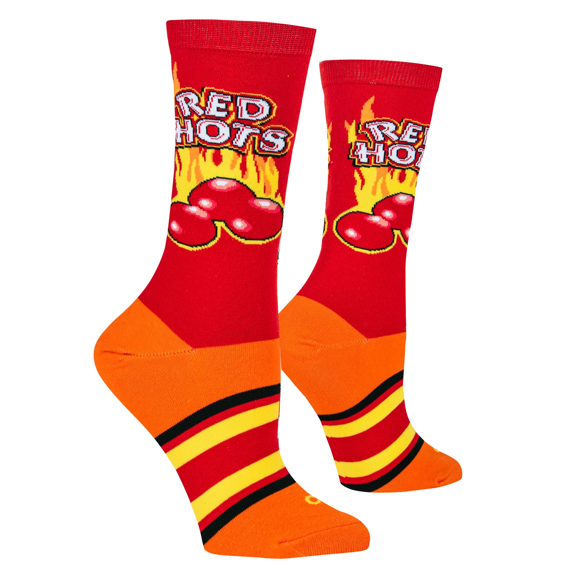 Red Hots Women's Crew Socks