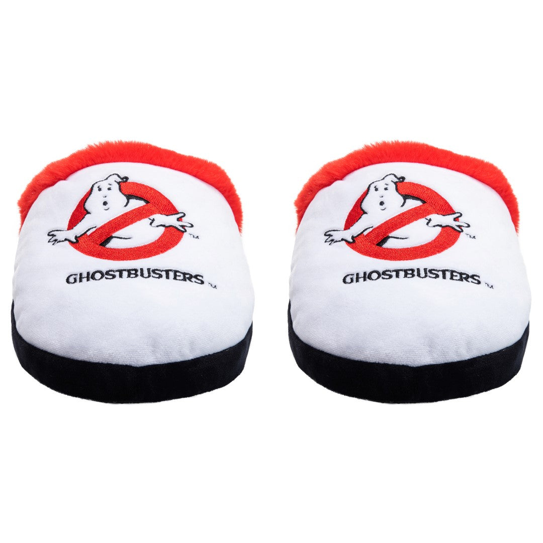 Ghostbusters Fuzzy Slip-On Slippers