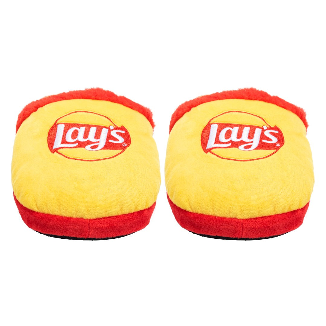 Lays Fuzzy Slip-On Slippers