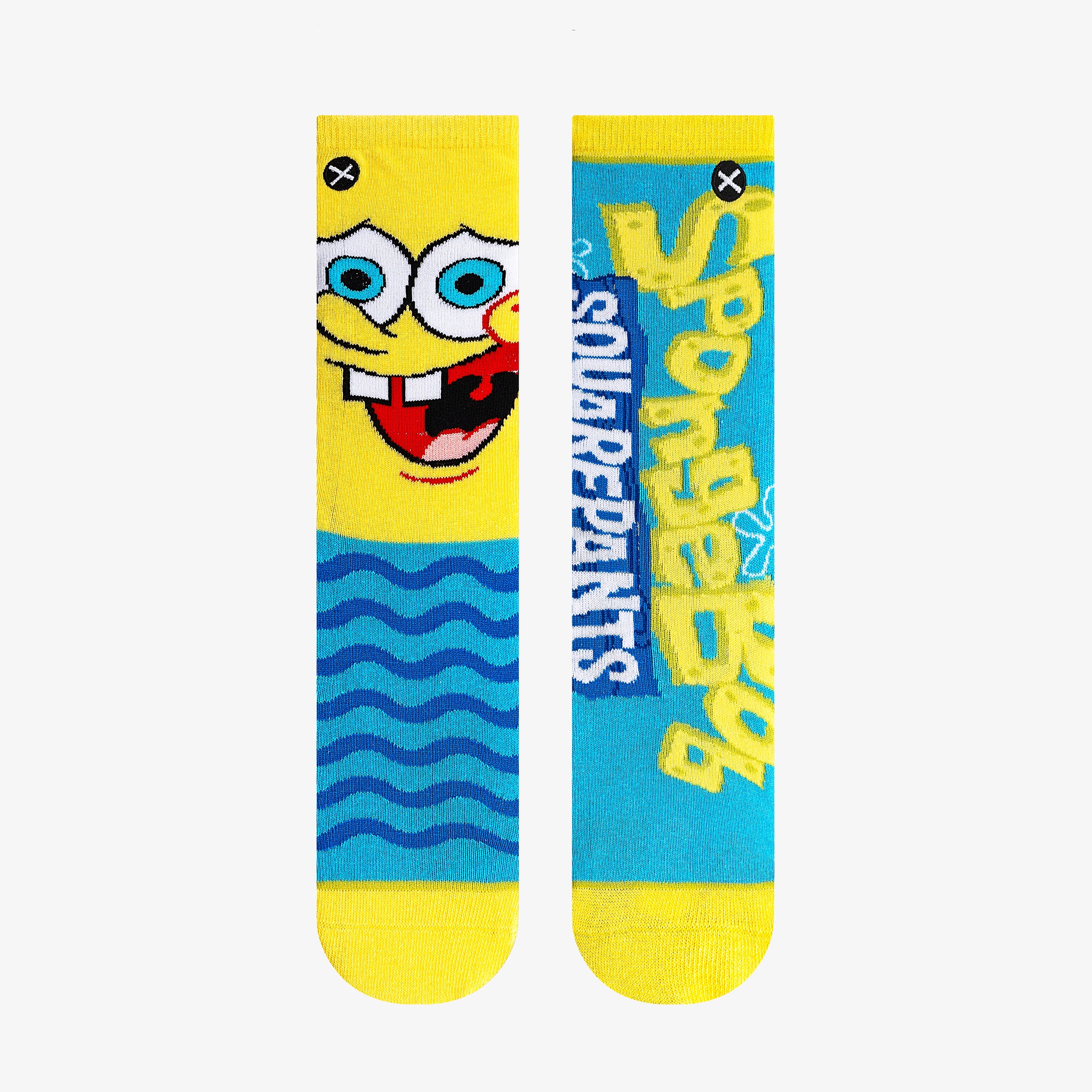 SpongeBob Big Face Big Kids Crew Socks