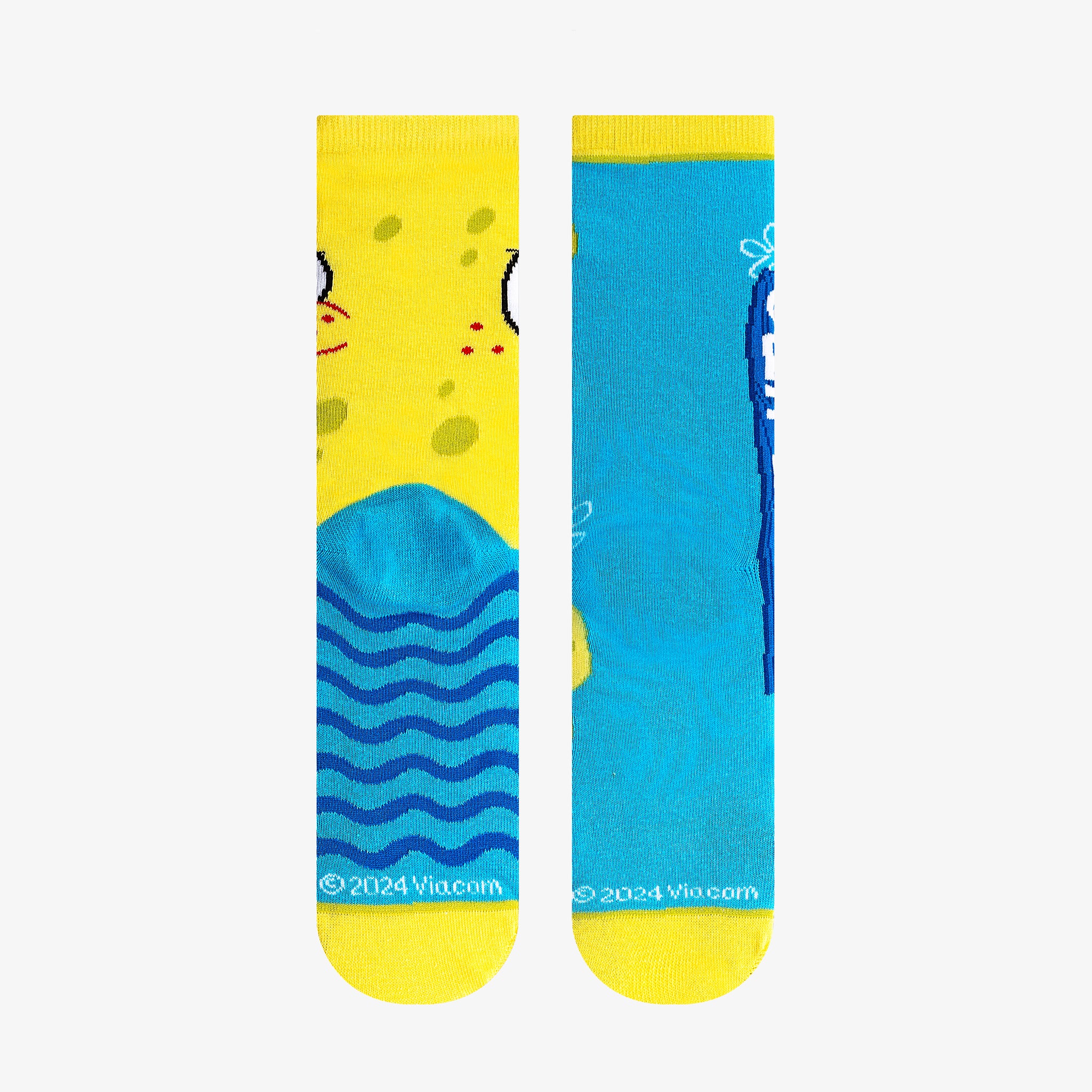 SpongeBob Big Face Big Kids Crew Socks