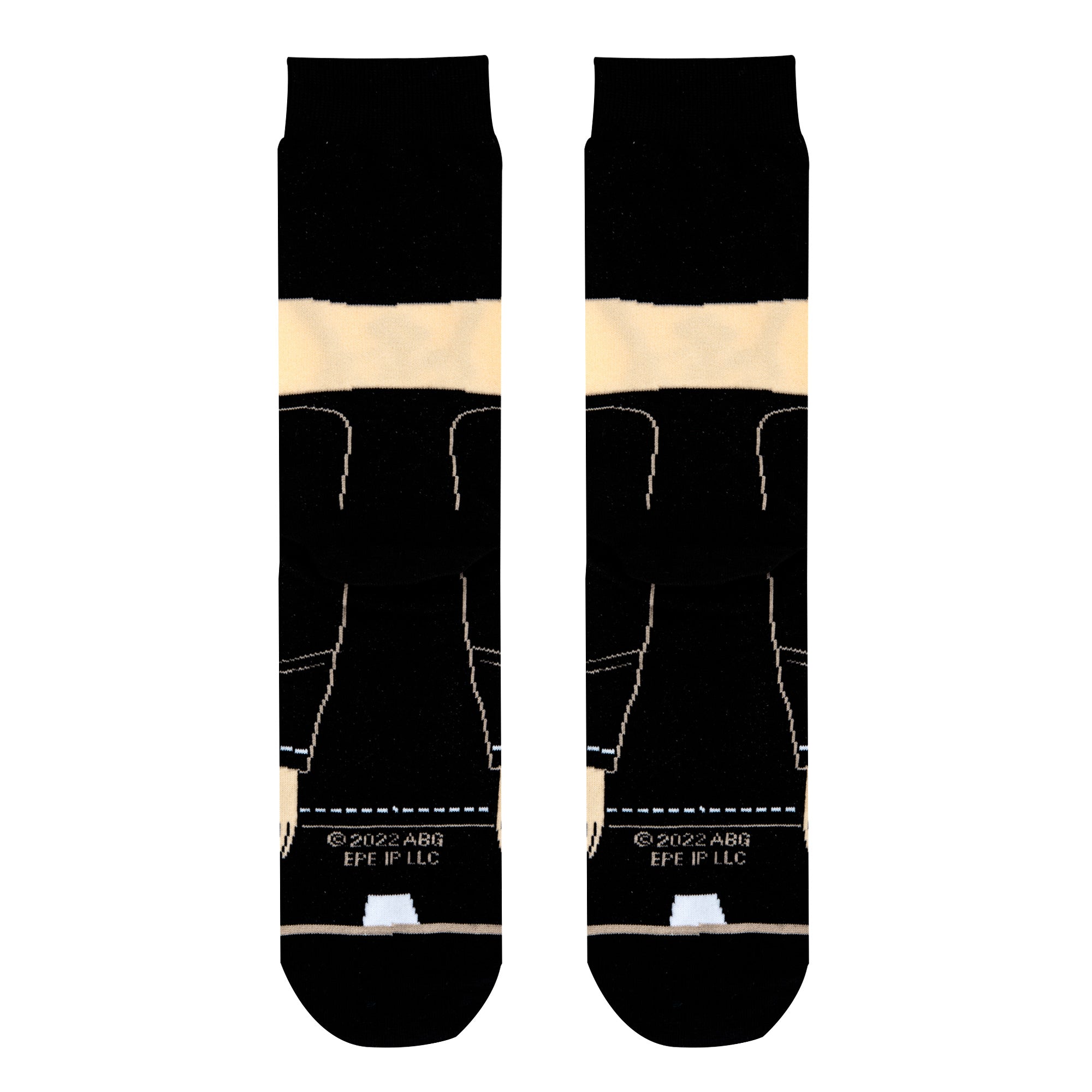 Elvis Jailhouse Rock 360 Knit Men's Crew Socks