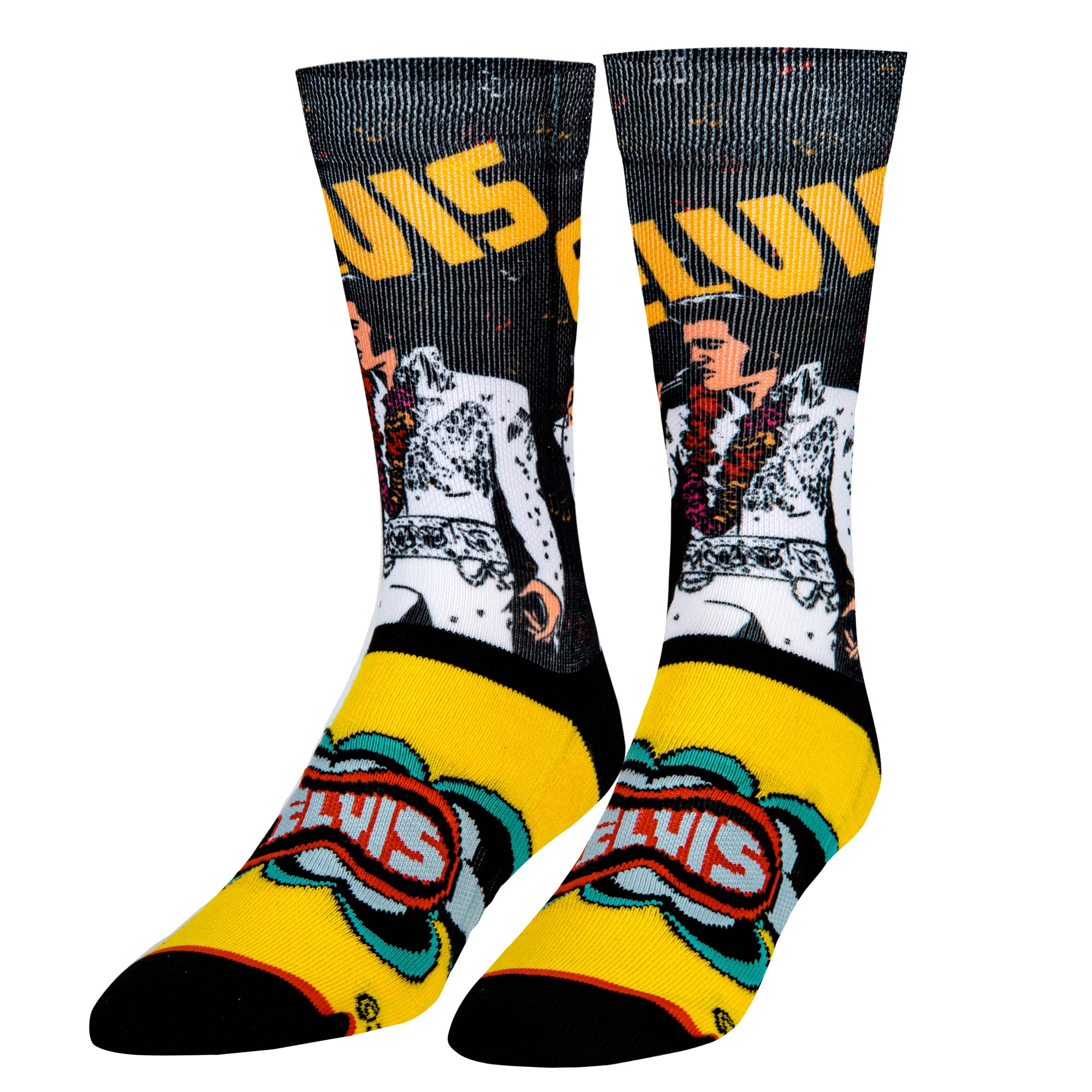 Elvis Men's Crew Socks 5-Pack