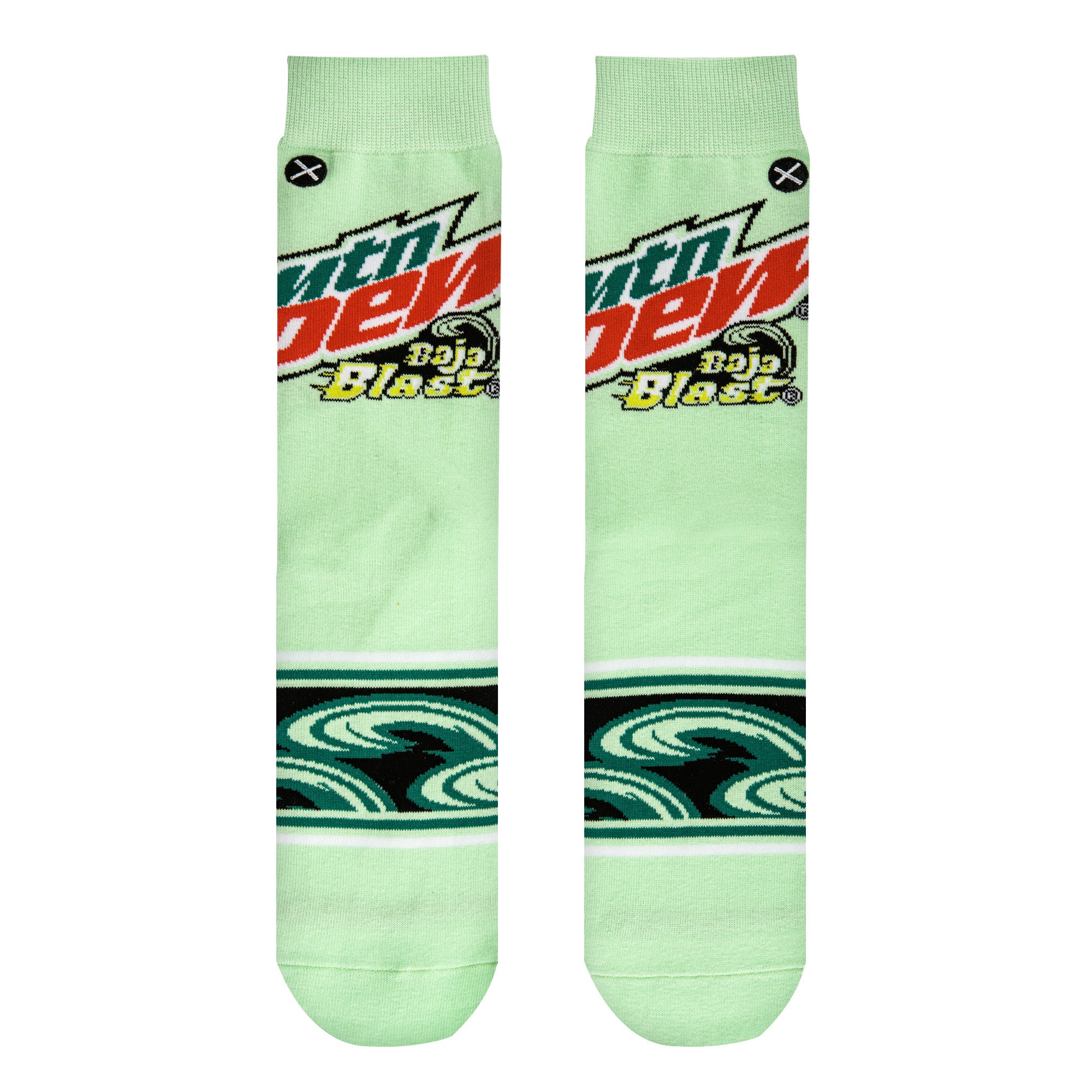 Mountain Dew Baja Blast Men's Crew Socks