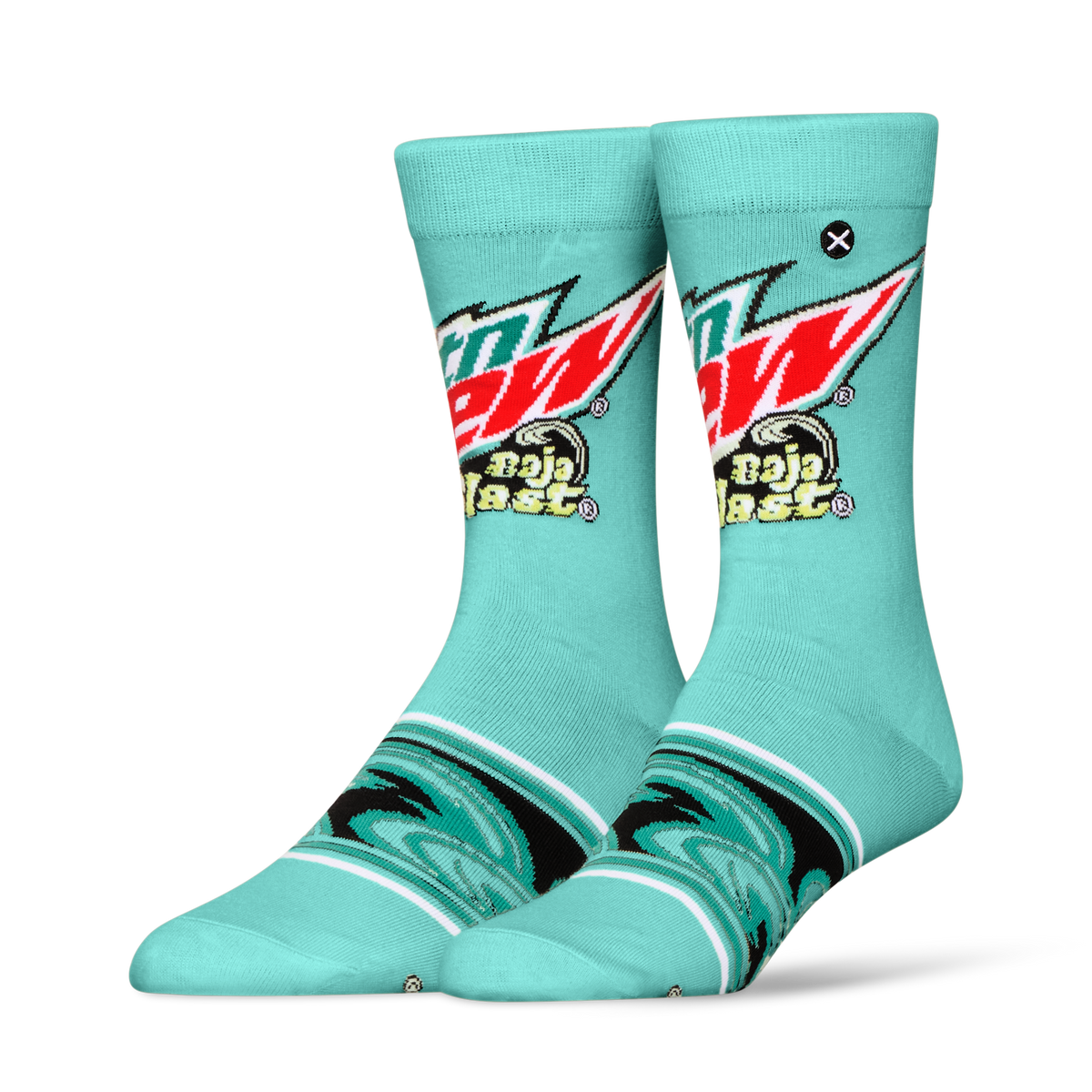 Mountain Dew Baja Blast Men's Crew Socks