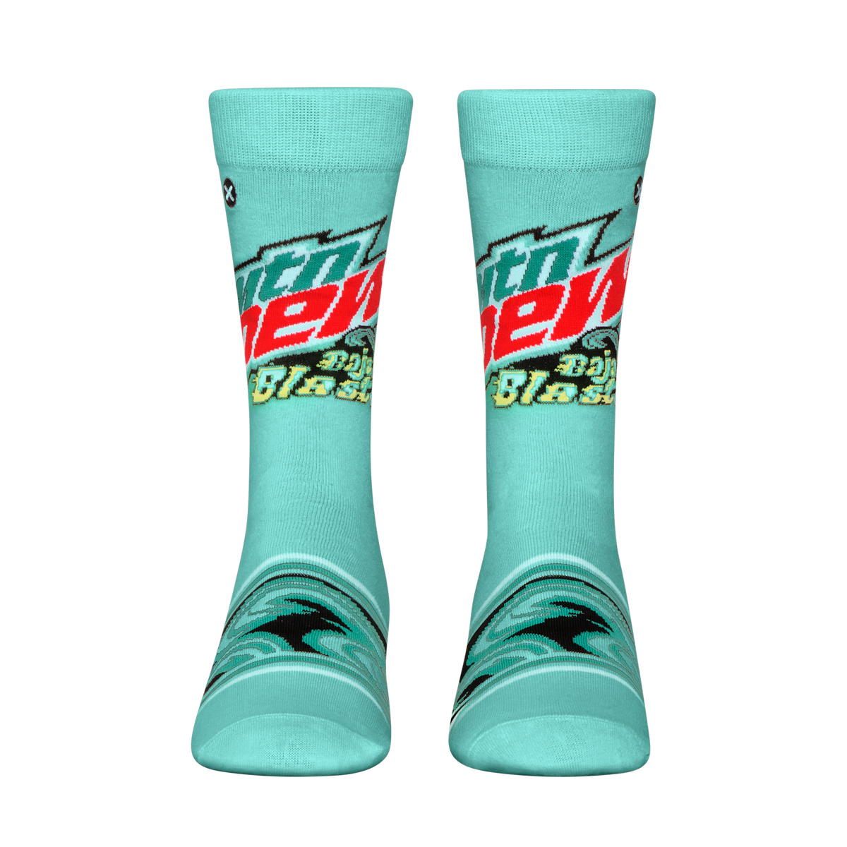 Mountain Dew Baja Blast Men's Crew Socks