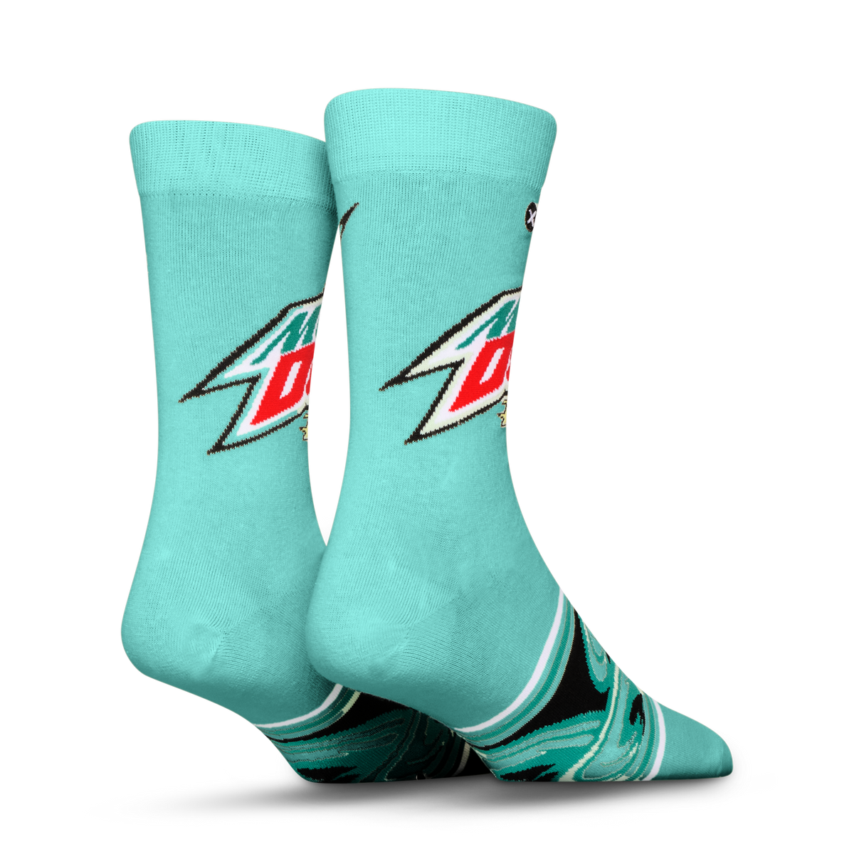 Mountain Dew Baja Blast Men's Crew Socks