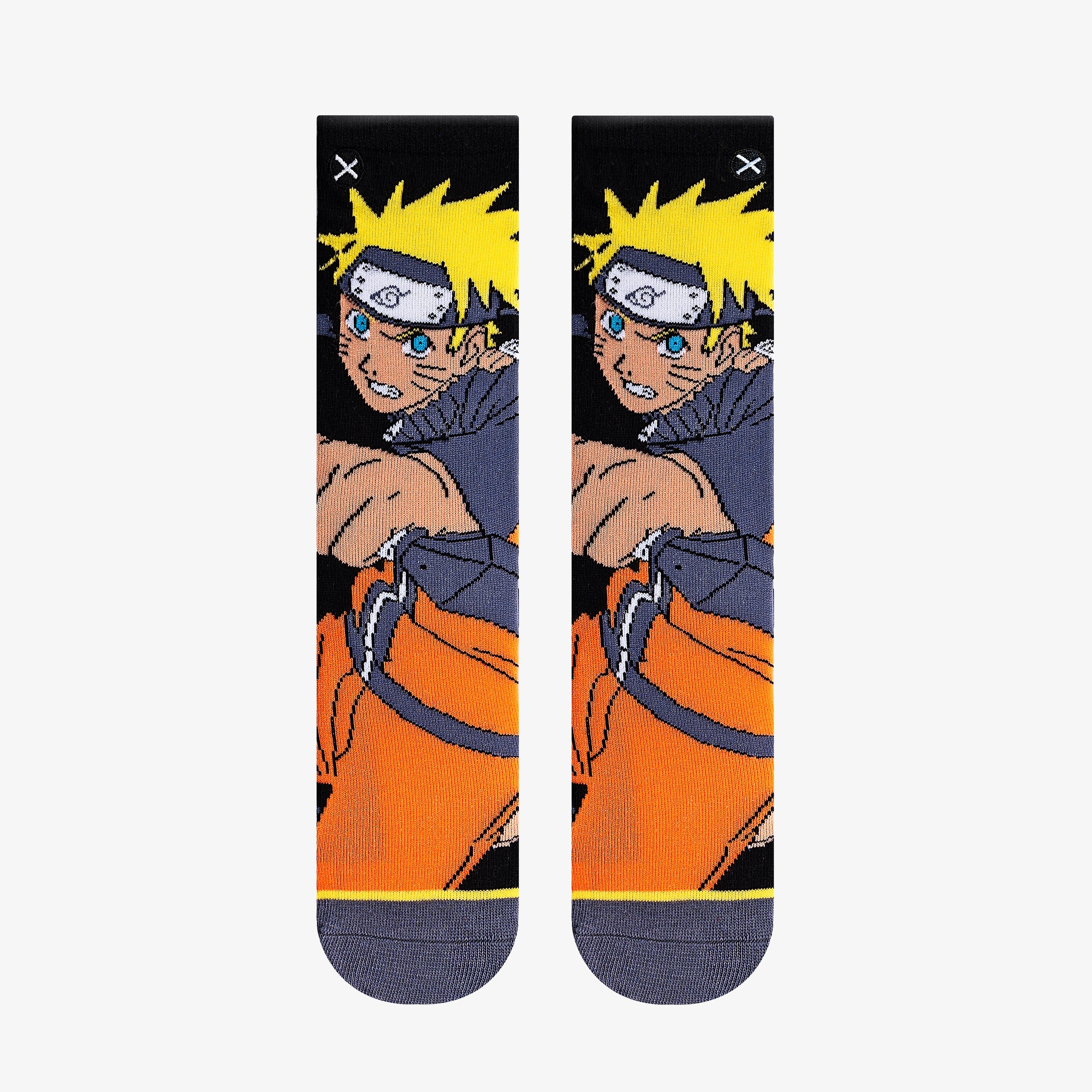 Naruto Big Kids Crew Socks