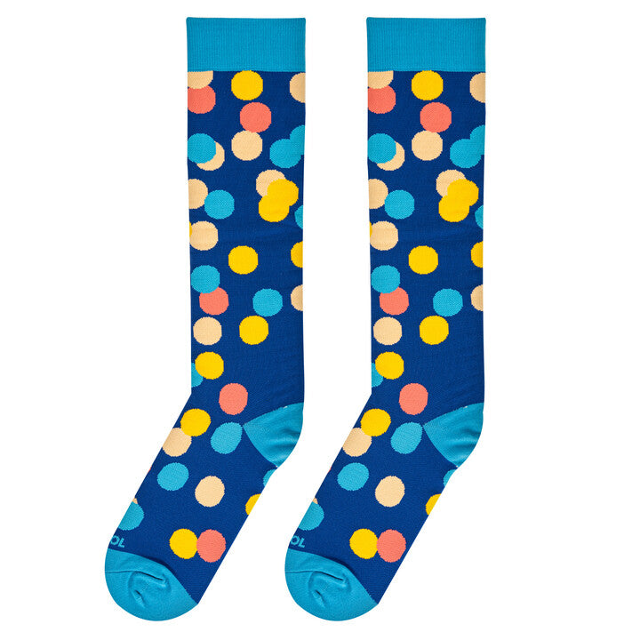Multi Dots Compression Socks
